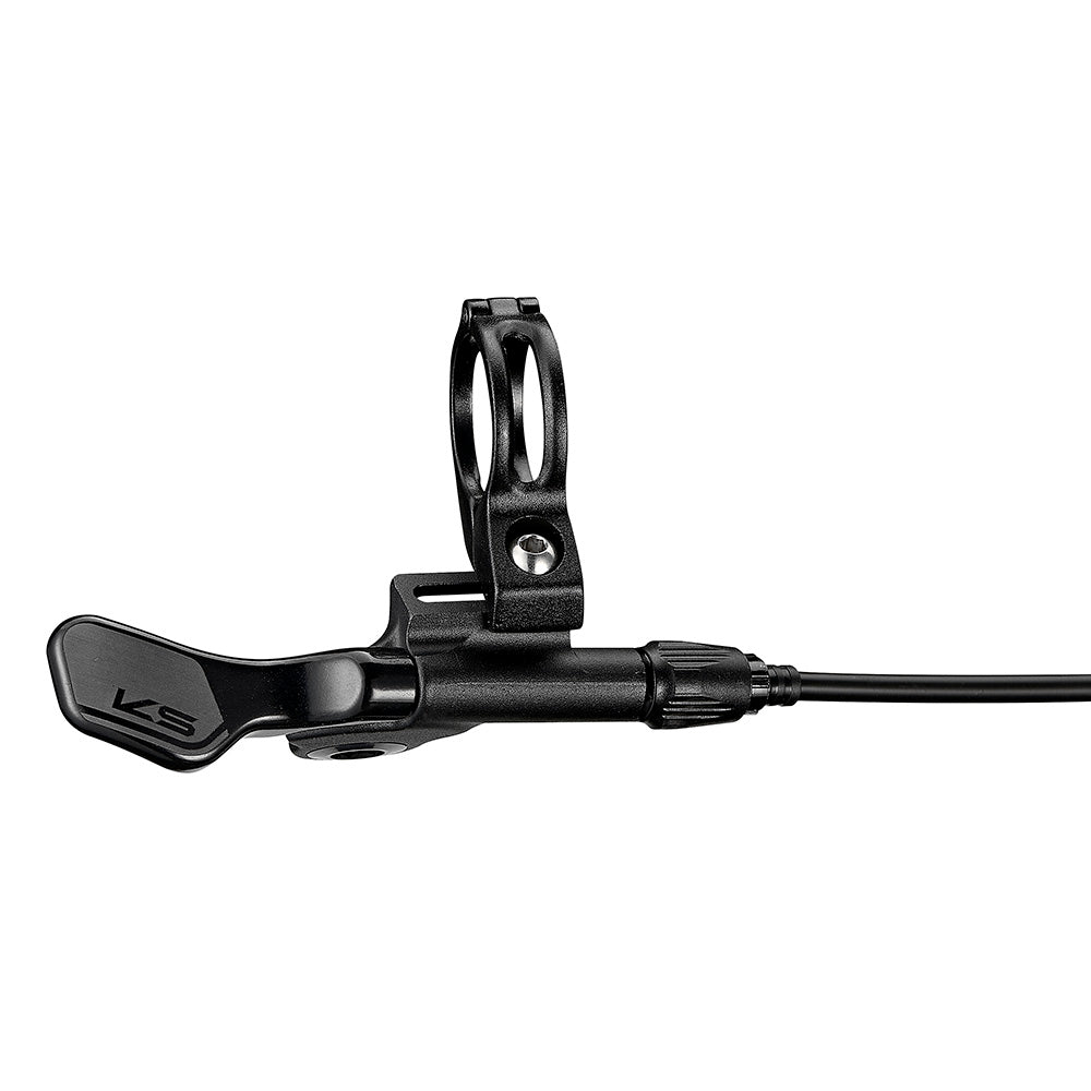 KS Southpaw Alloy Dropper Lever Black / Alloy / 22.2mm Clamp