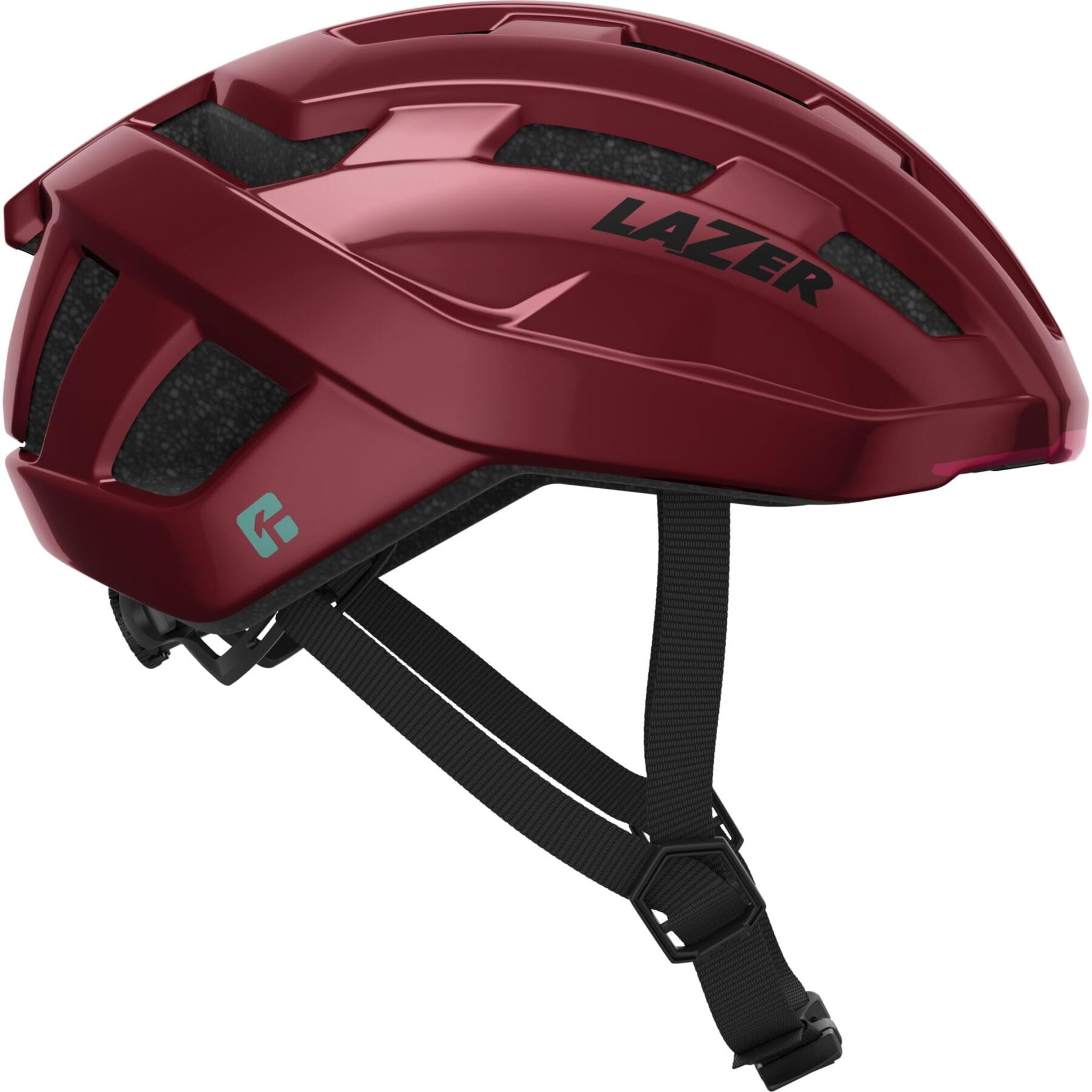 Lazer Tempo KinetiCore Cycling Helmet Berry