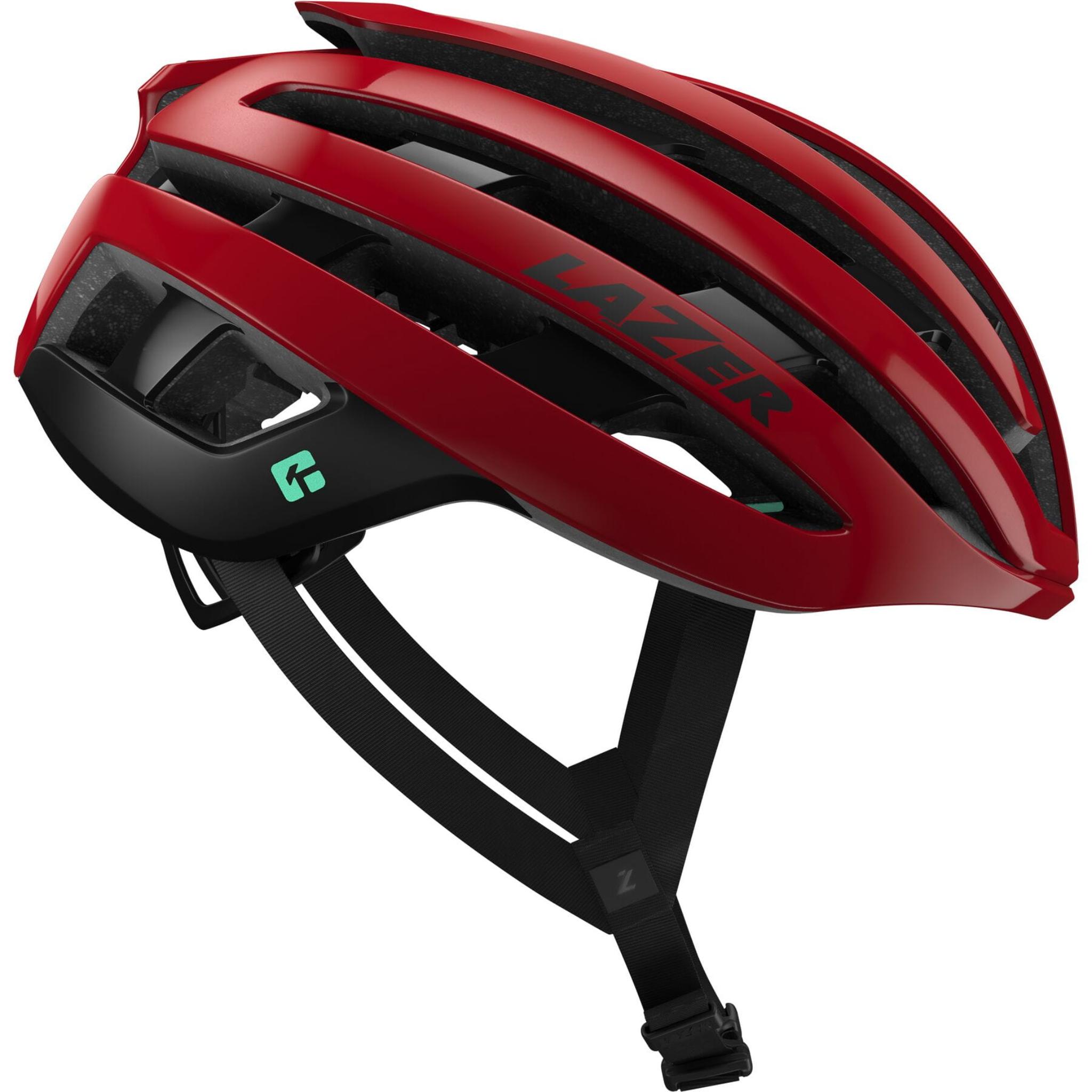 Lazer Z1 KinetiCore Road Bike Helmet Metallic Red / Small
