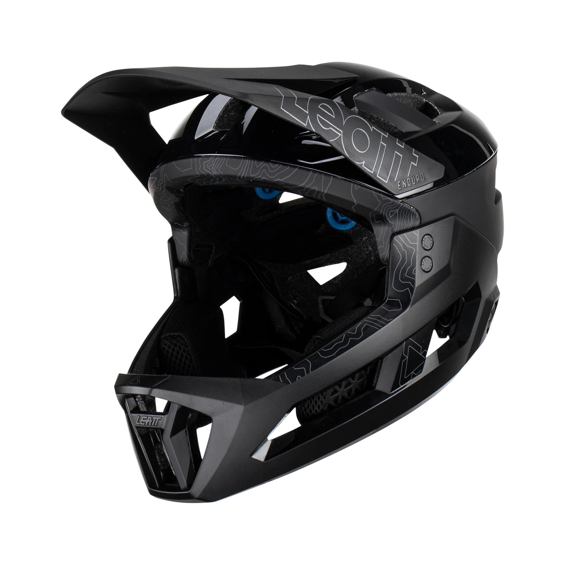 Leatt Enduro 3.0 MTB Helmet Stealth Black/Grey / S 51-55cm