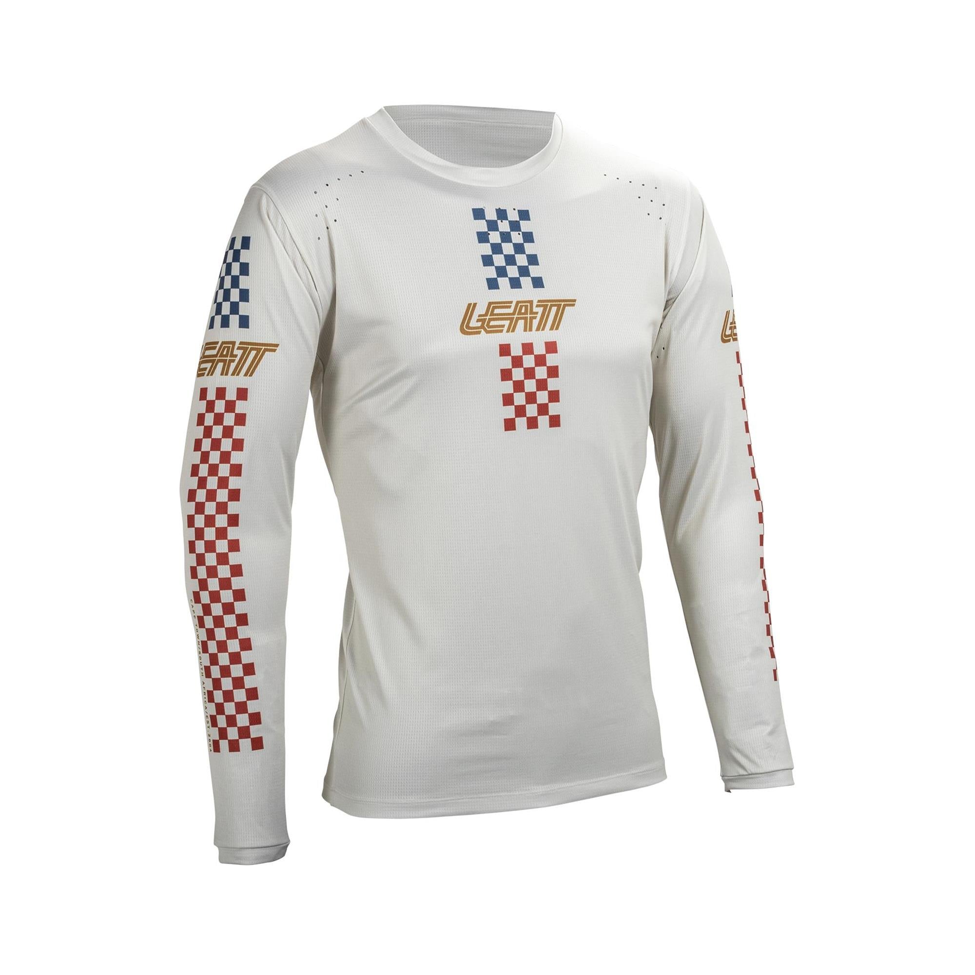 Leatt Enduro 4.0 MTB Jersey Cream / XS