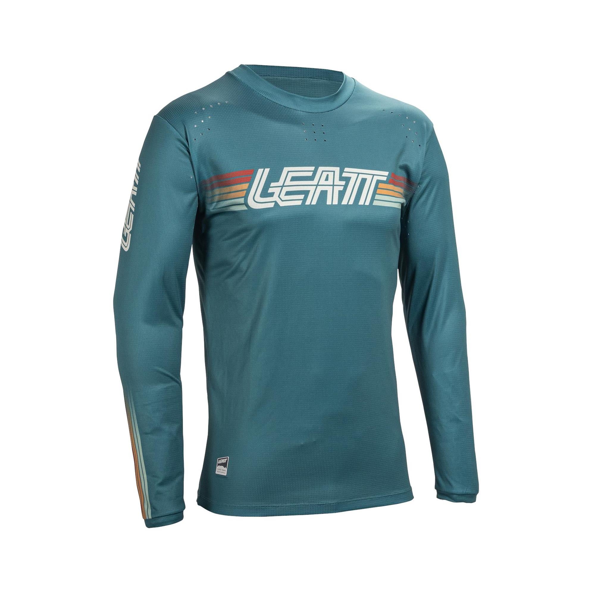 Leatt Enduro 4.0 MTB Jersey Teal / S