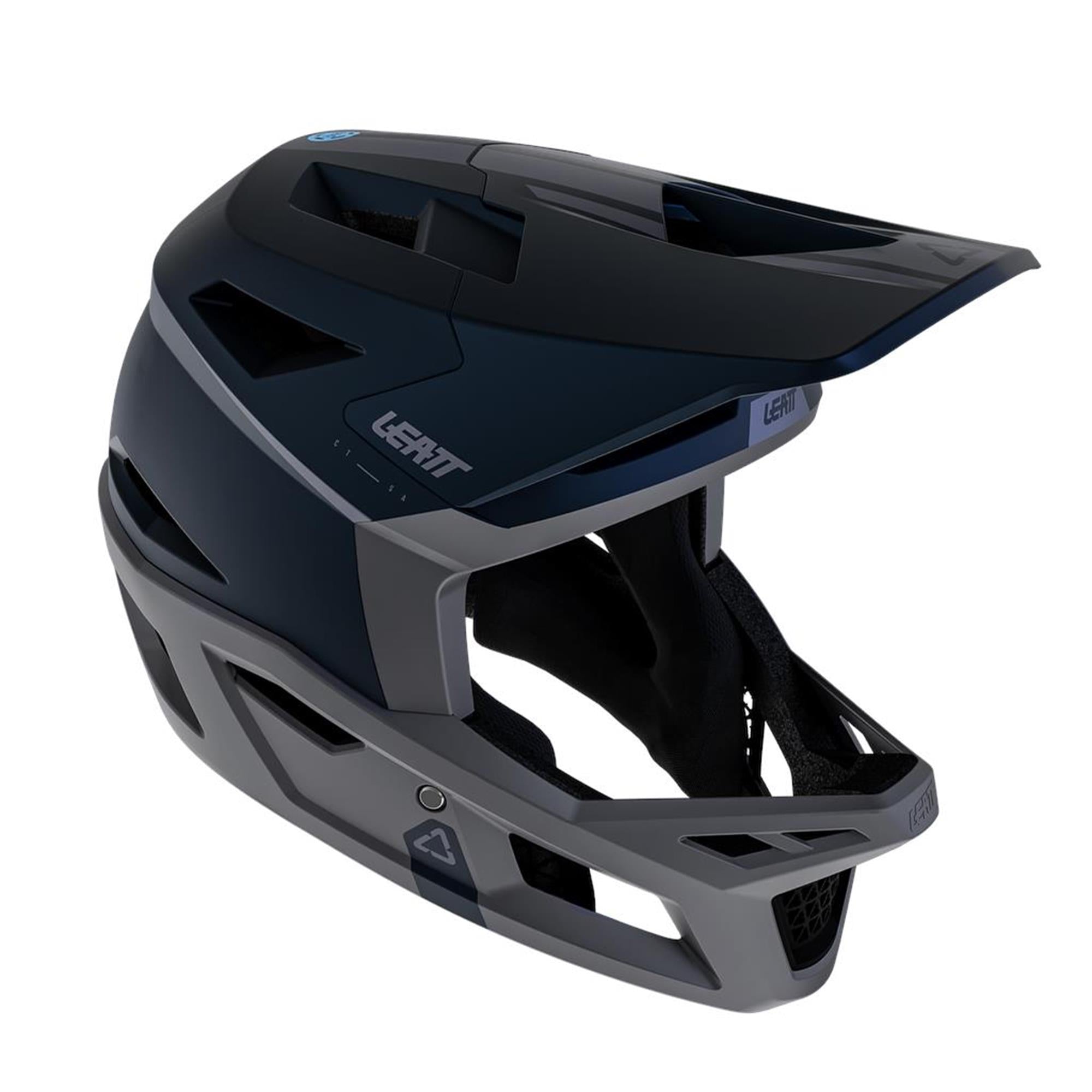 Leatt Gravity 4.0 MTB Helmet Stealth Black/Grey / S 55-56cm