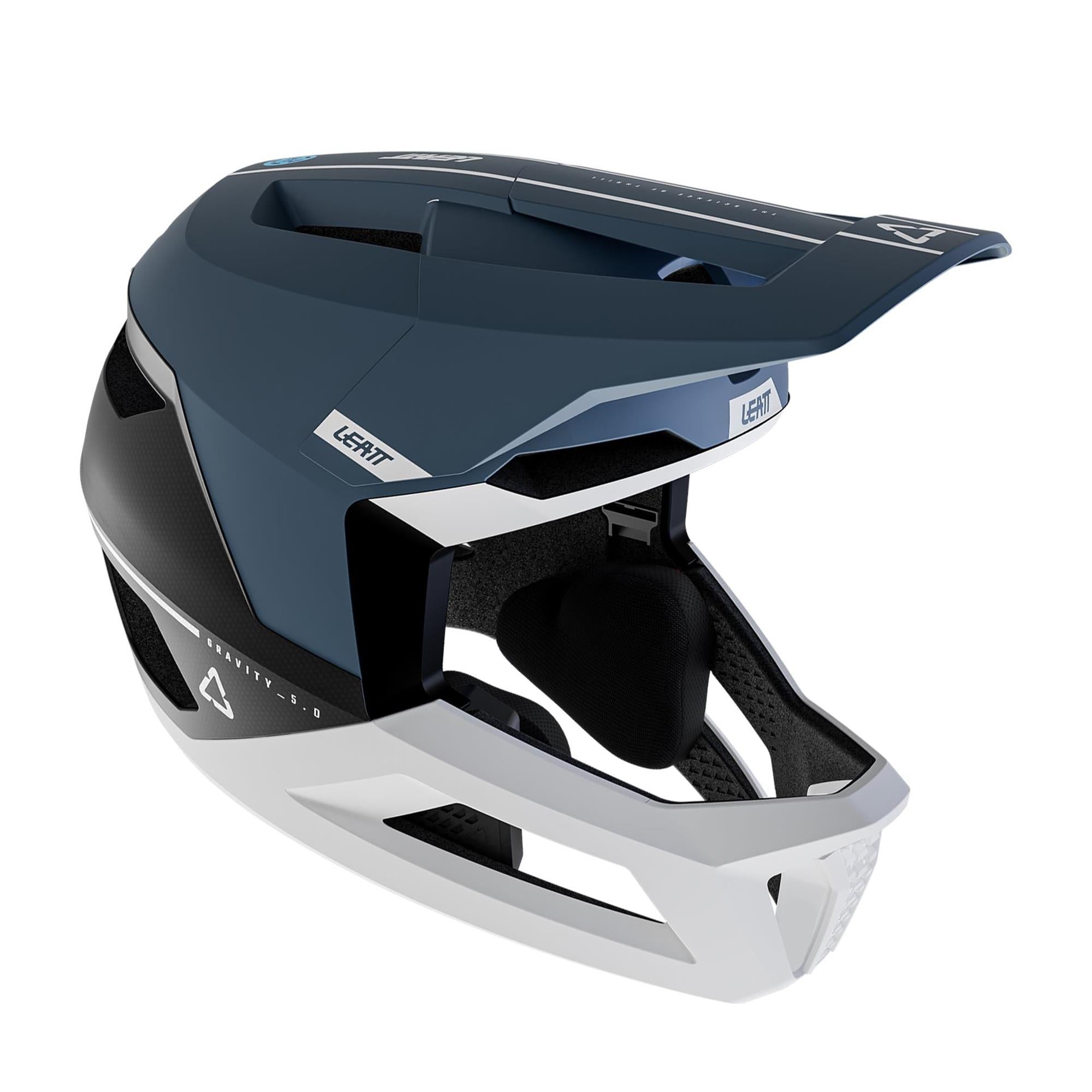 Leatt Gravity 5.0 MTB Helmet Blue / M 55-59cm