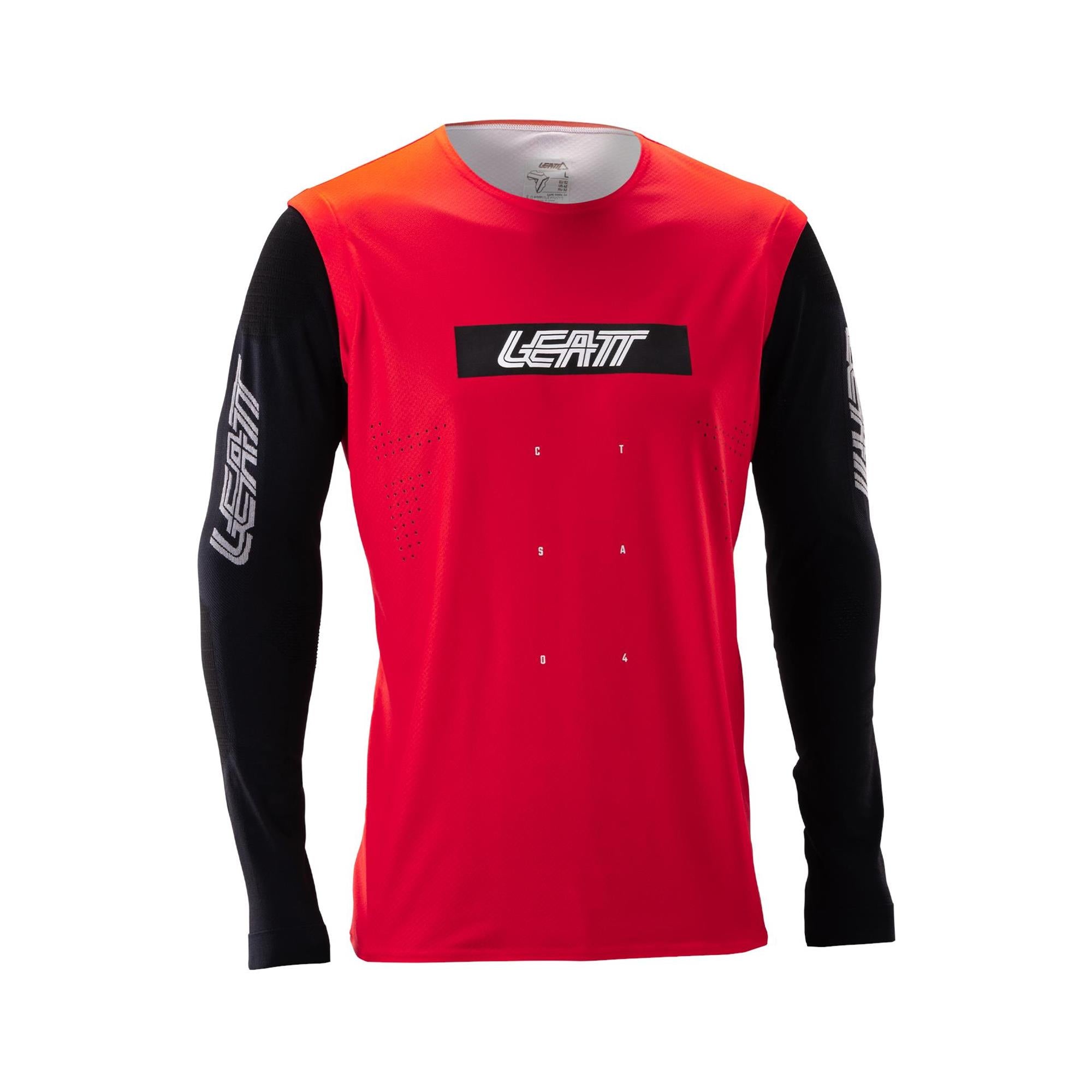 Leatt Gravity 8.0 MTB Jersey Race Red / S