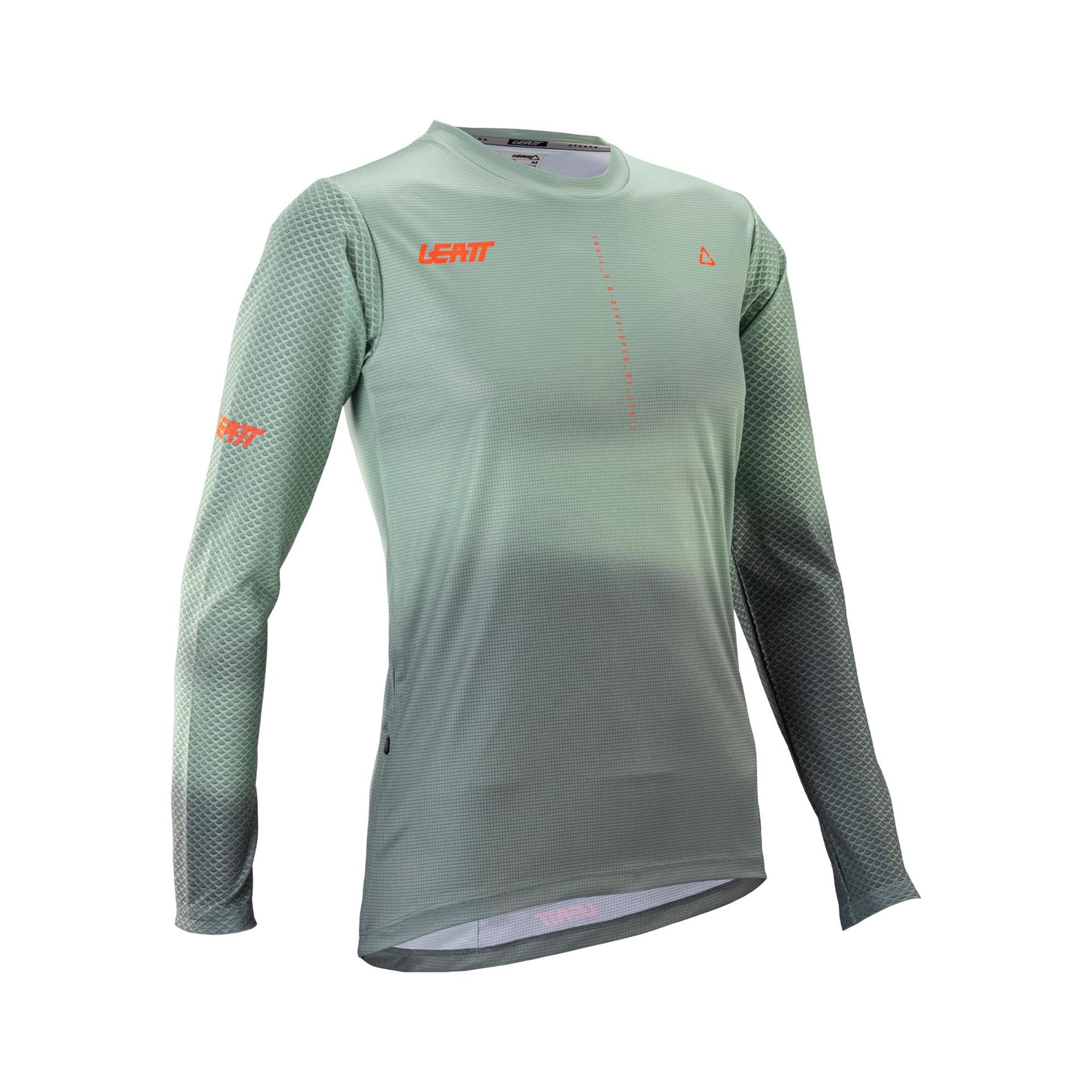 Leatt Trail 3.0 Womens MTB Long Sleeve Jersey Mist Green / S