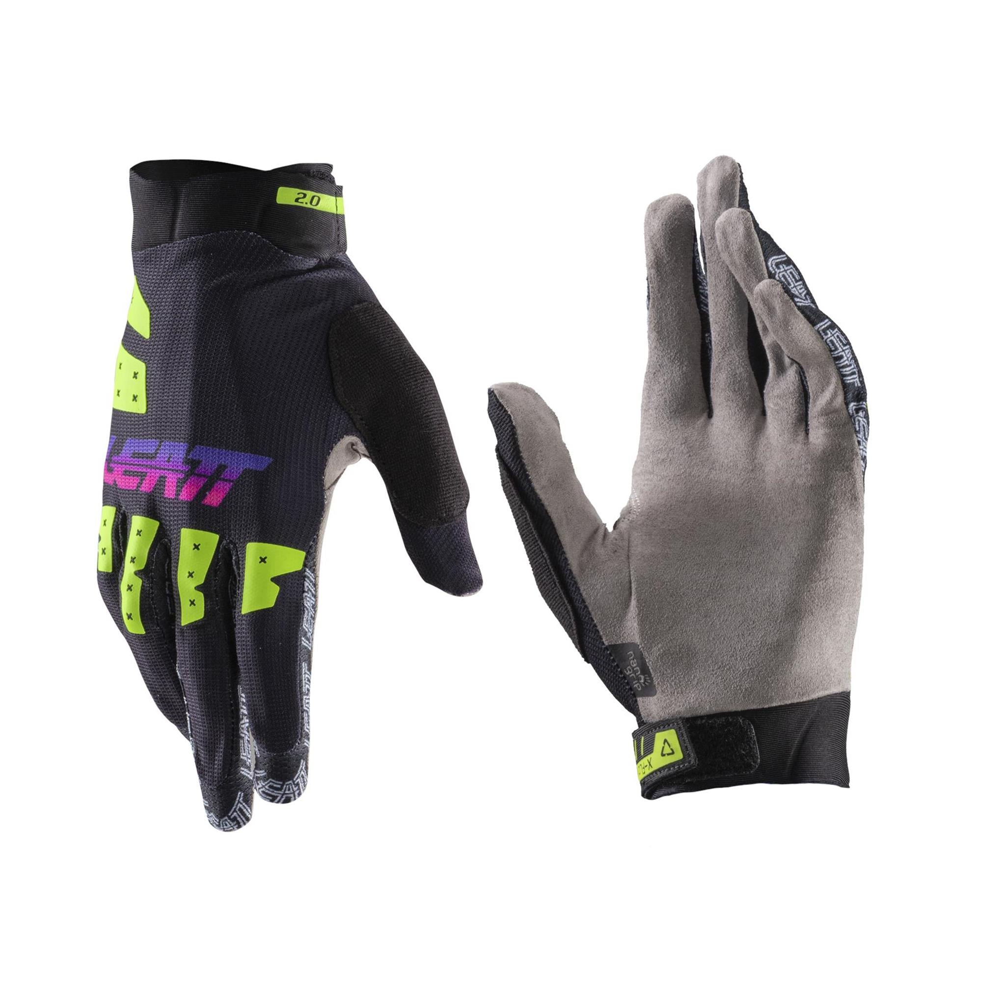 Leatt X-Flow MTB 2.0 Glove Neon Black / S