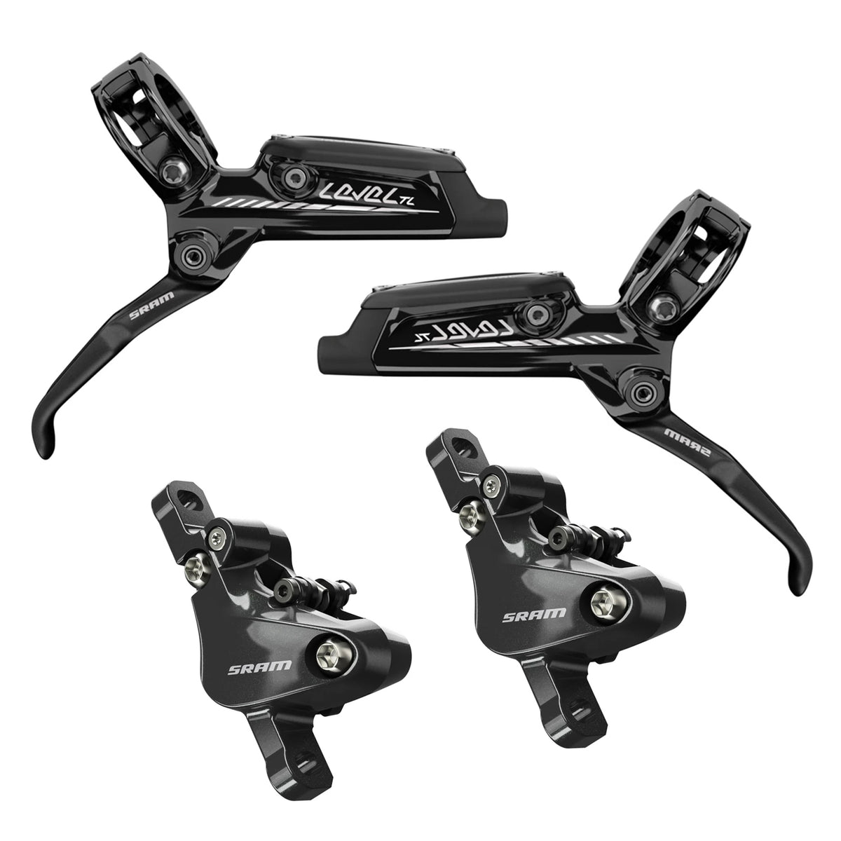 Level TL Disc Brake Set Black / One Size