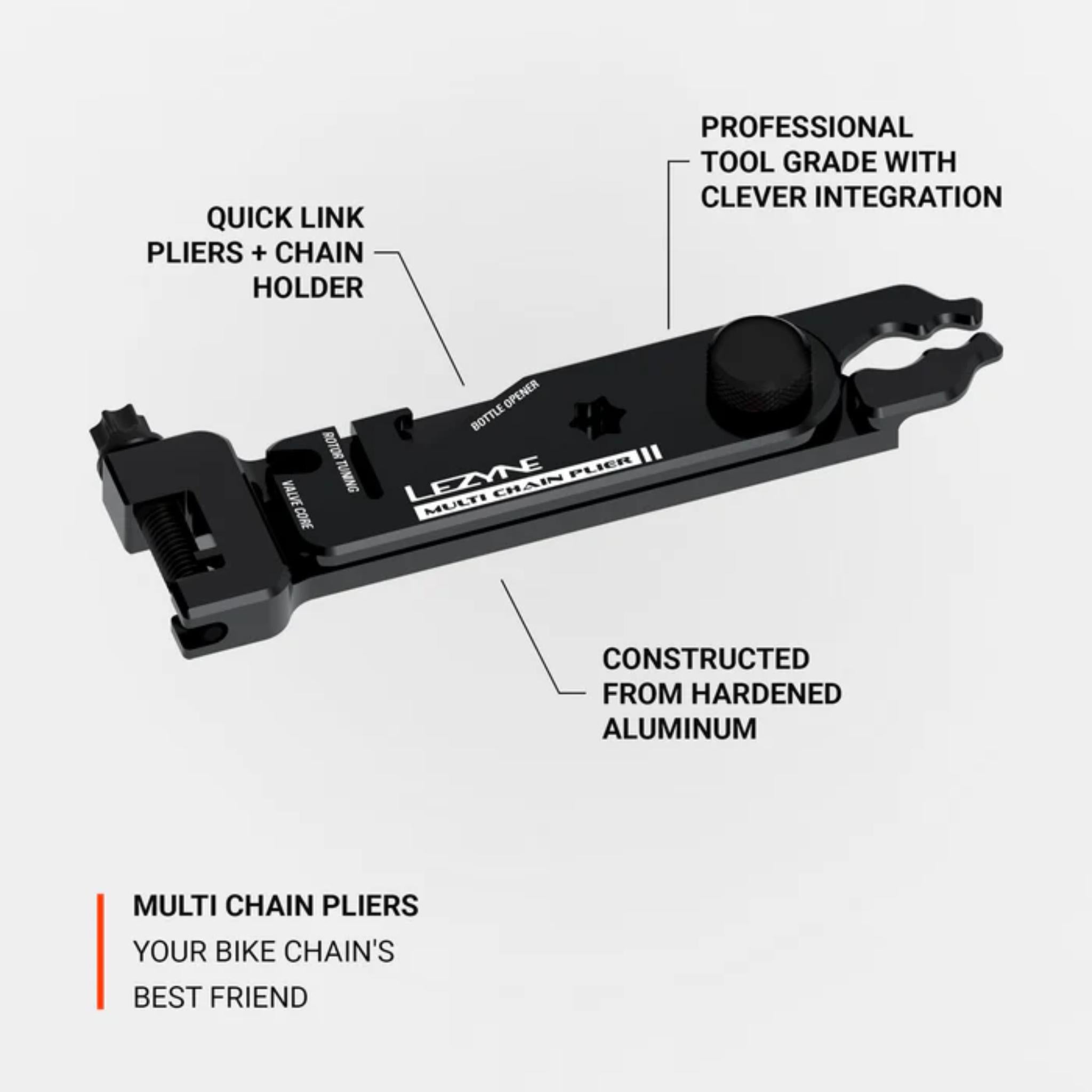 Lezyne Multi Chain Pliers - Black Black