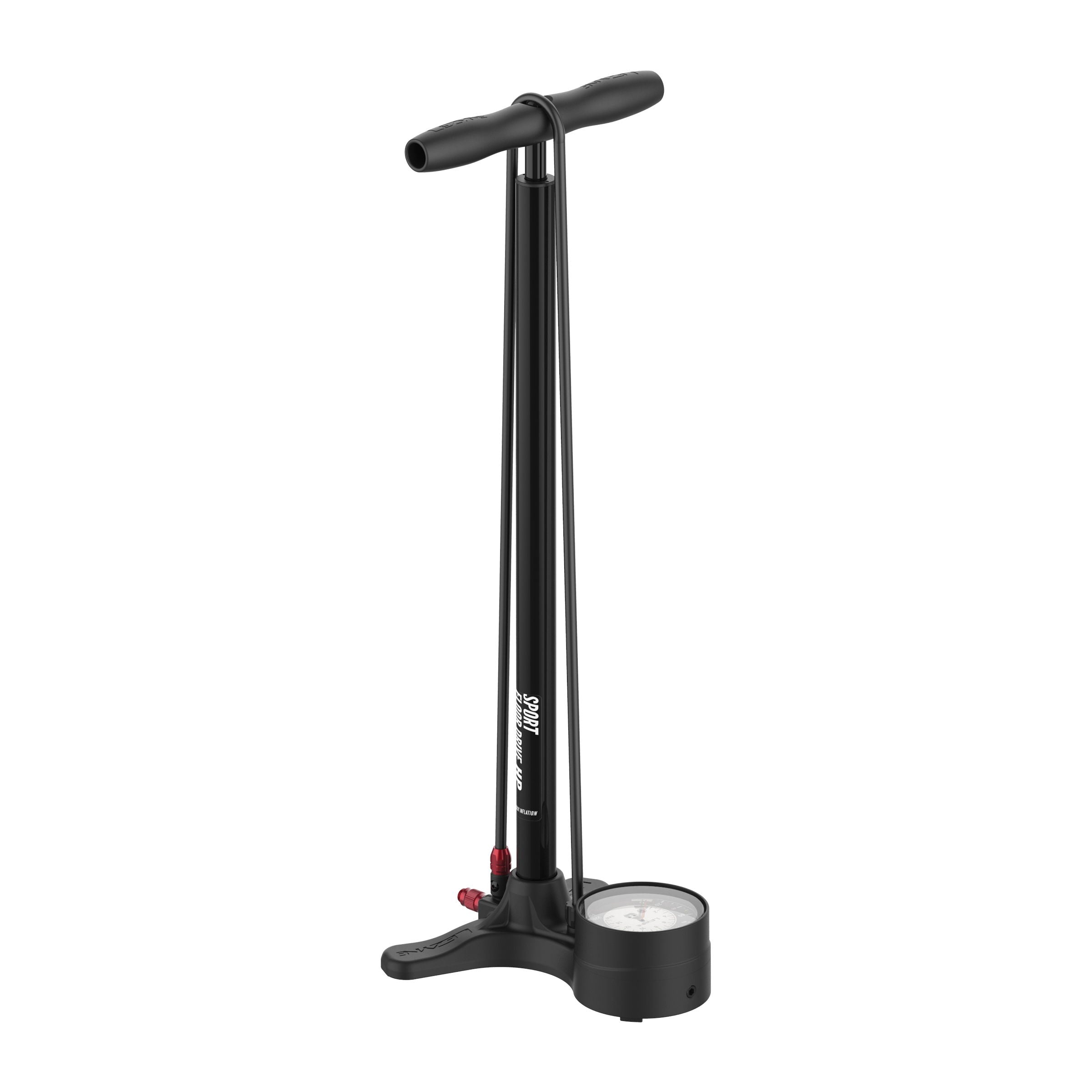 Lezyne Sport Floor Drive 3.5 Flat Black / ABS-1 Pro HP