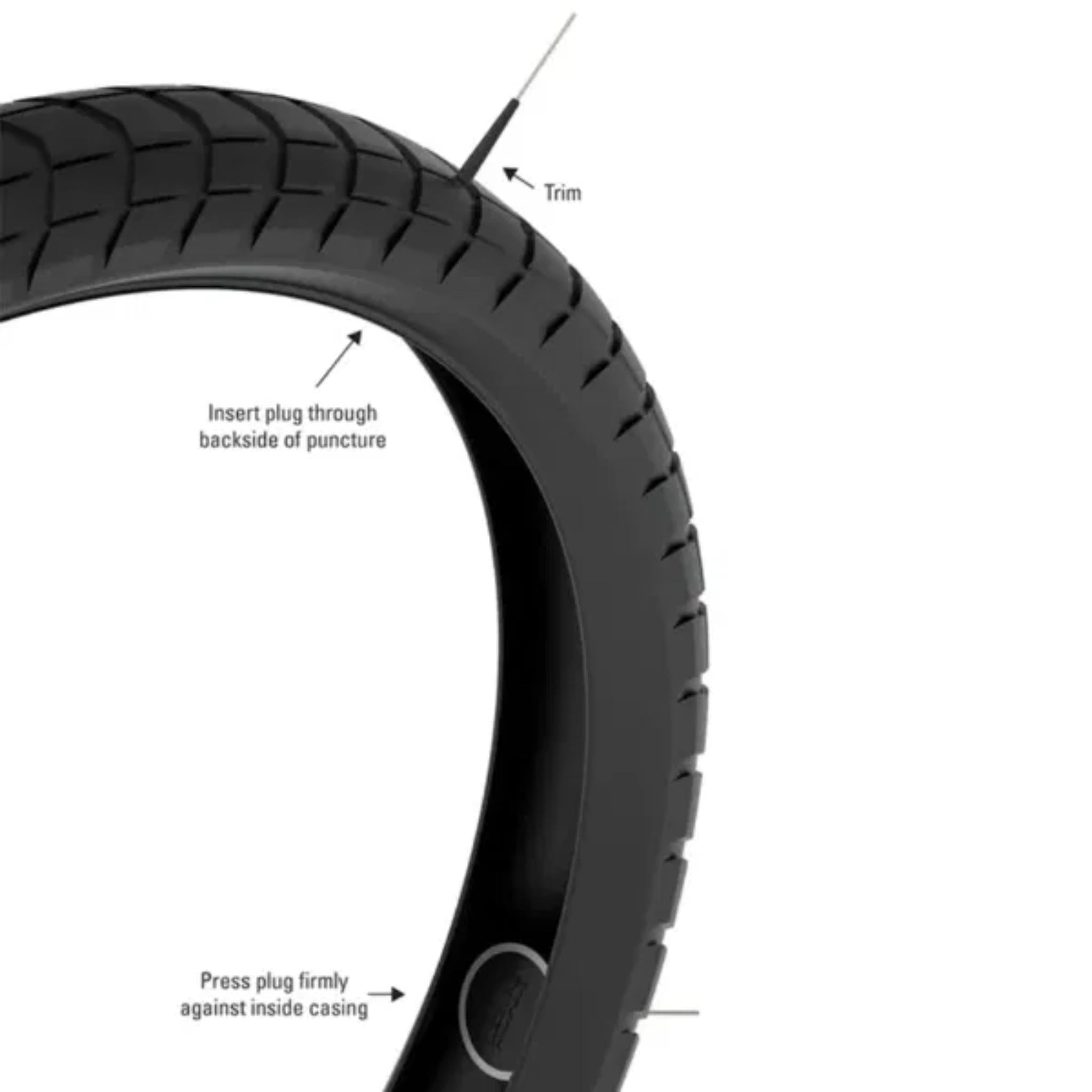 Lezyne Tubeless Pro Plugs Brown