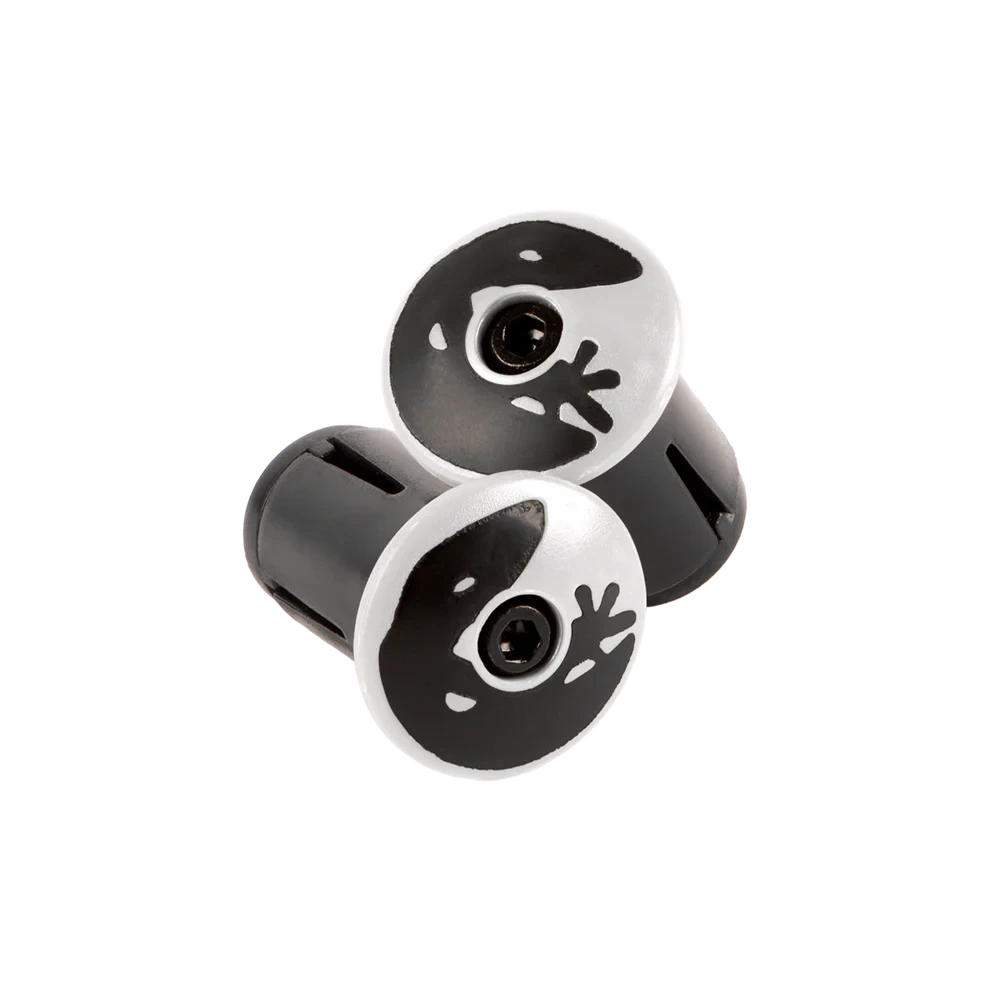 Lizard Skins DSP Bar Tape Plugs Diamond White