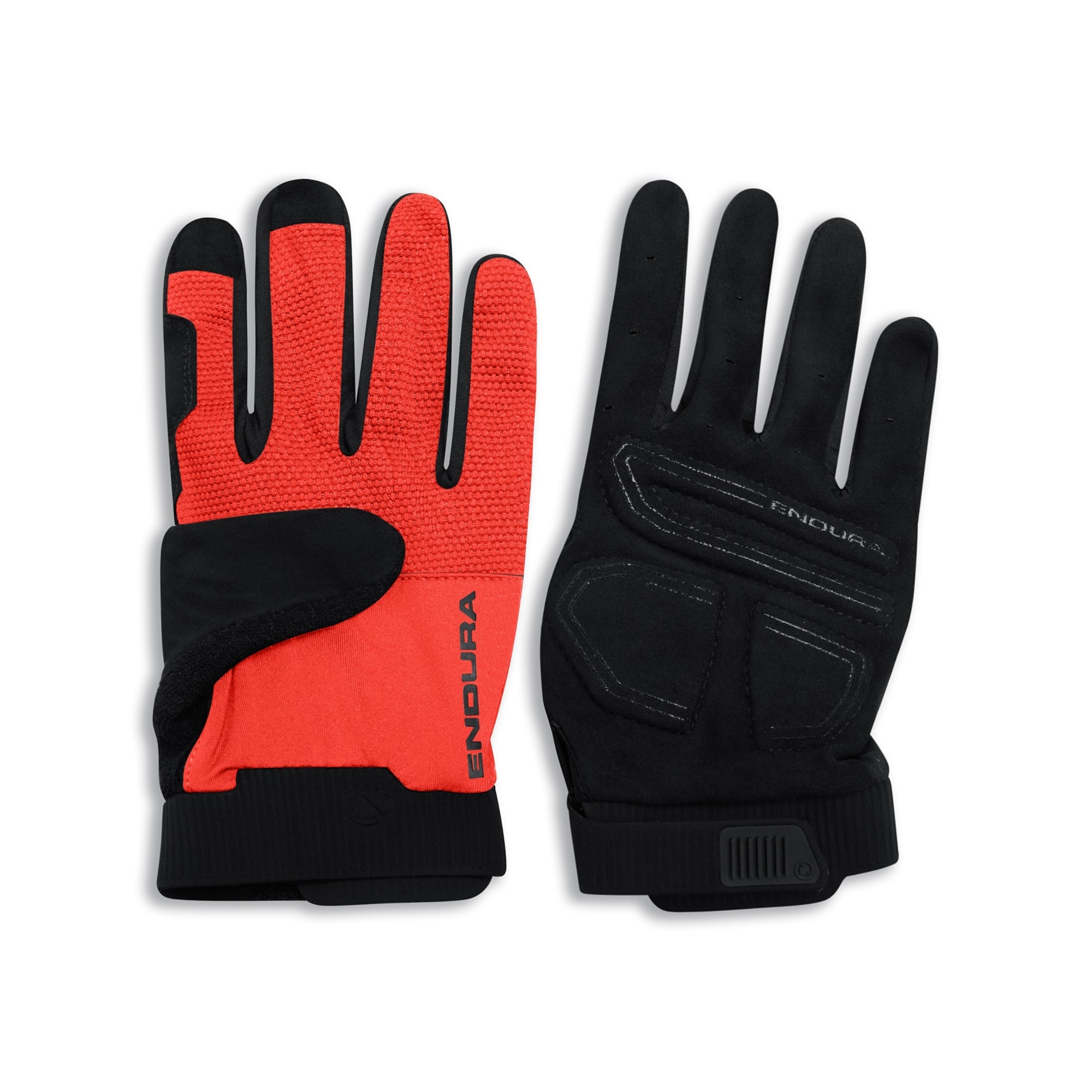 Loop Full Finger Glove Flame Red / S