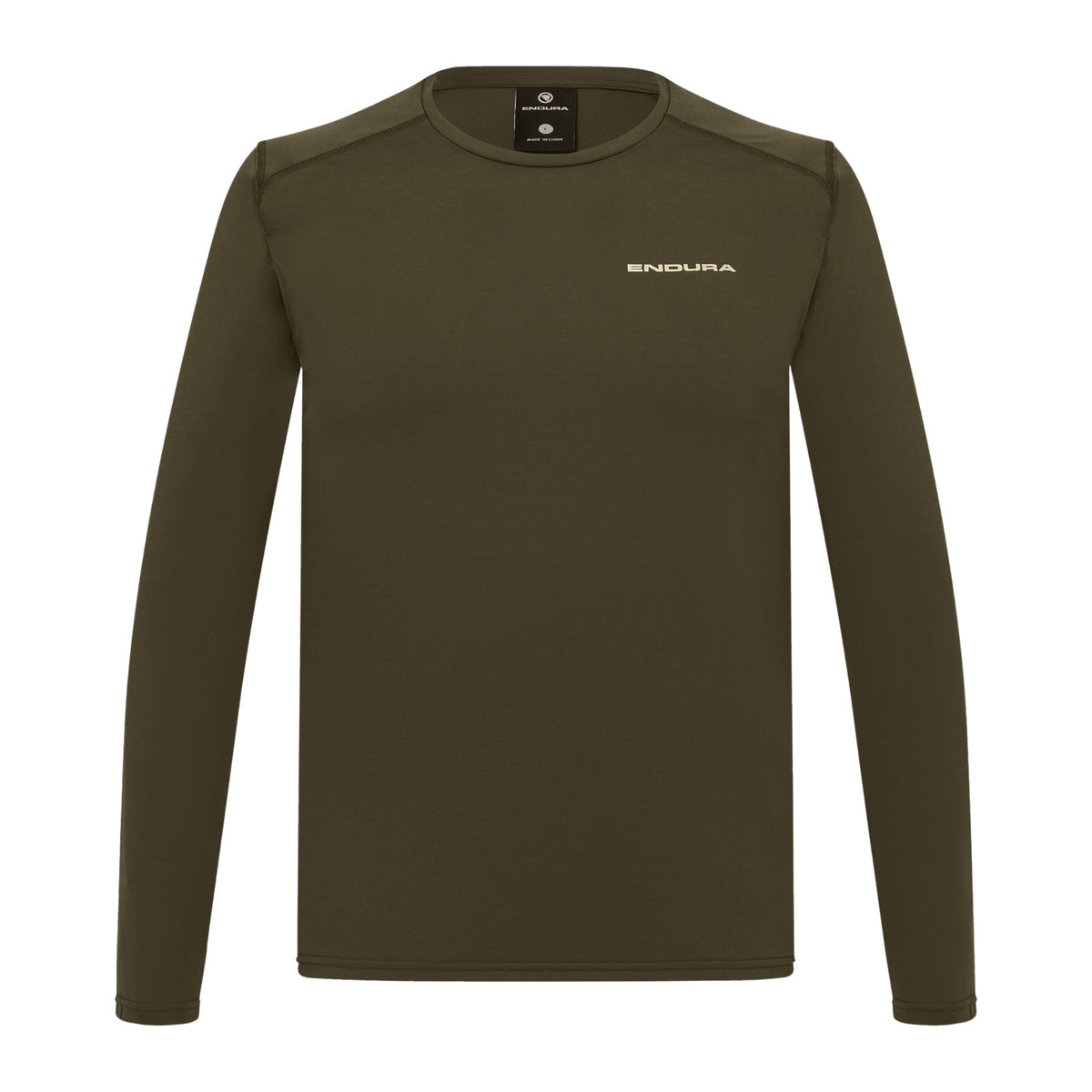 Loop L/S Tech Tee Olive Green / XS