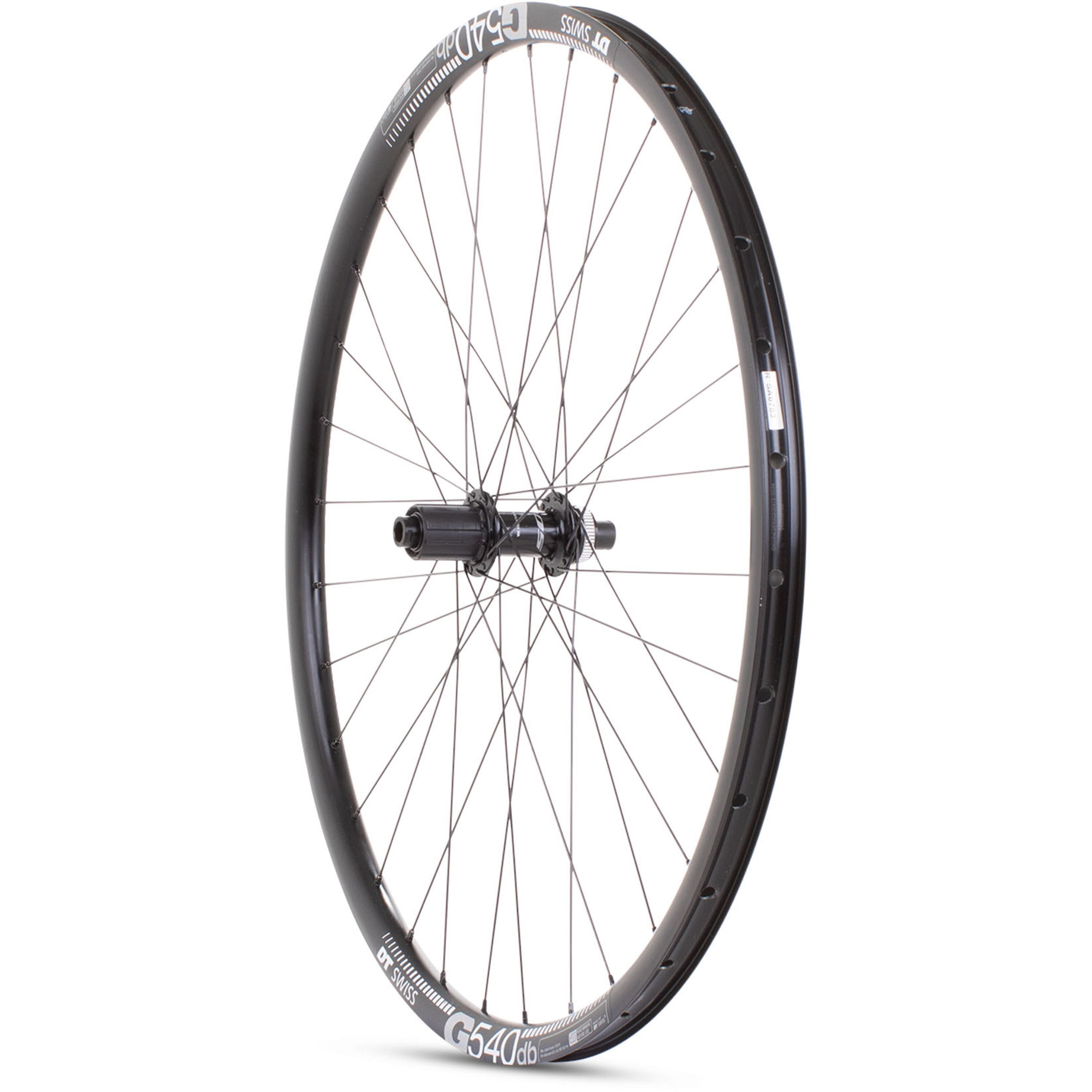M-Part Gravel Rear Wheel Shimano 105 Hub on DT Swiss G540 Rim Black / 142 x 12mm