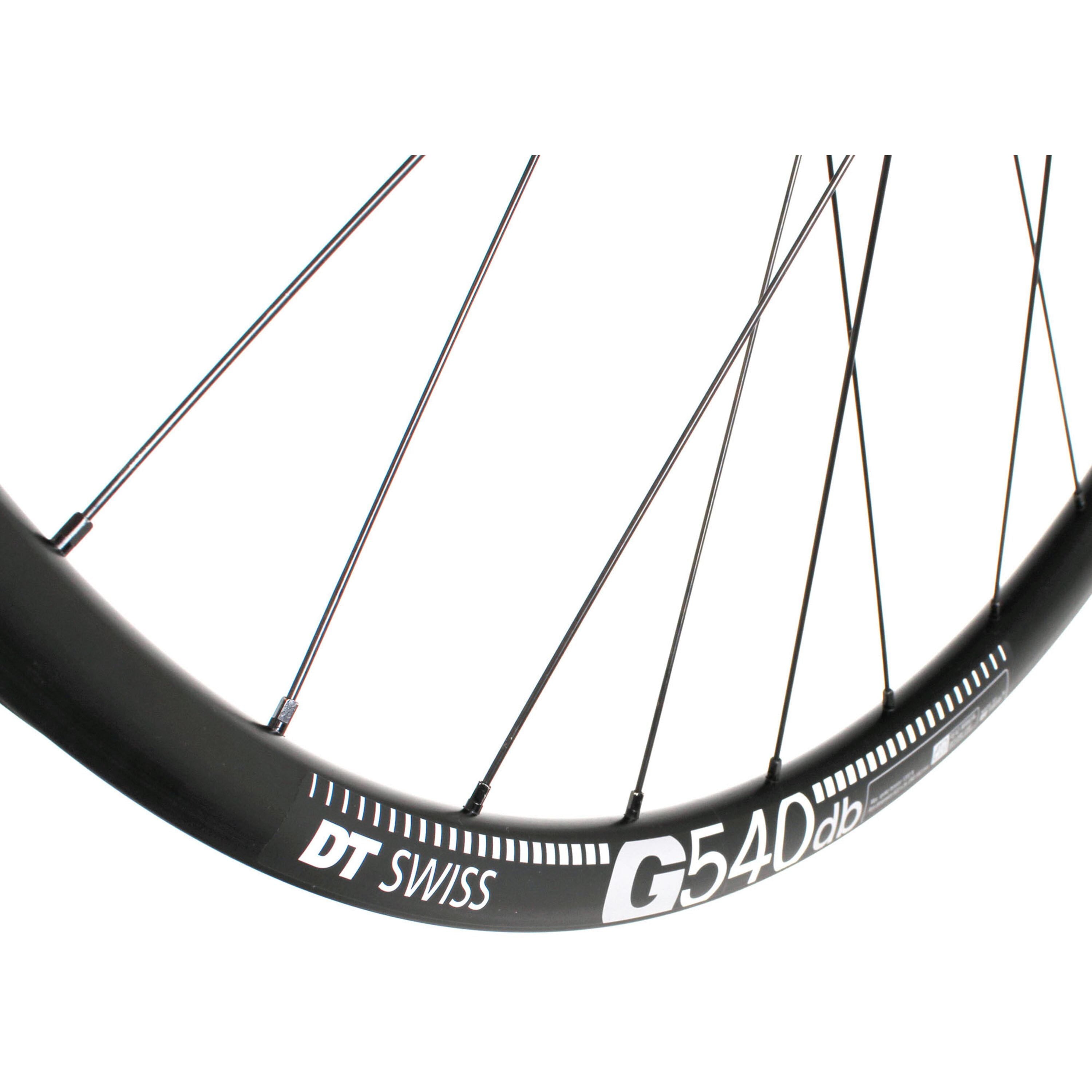 M-Part Gravel Rear Wheel Shimano 105 Hub on DT Swiss G540 Rim Black / 142 x 12mm