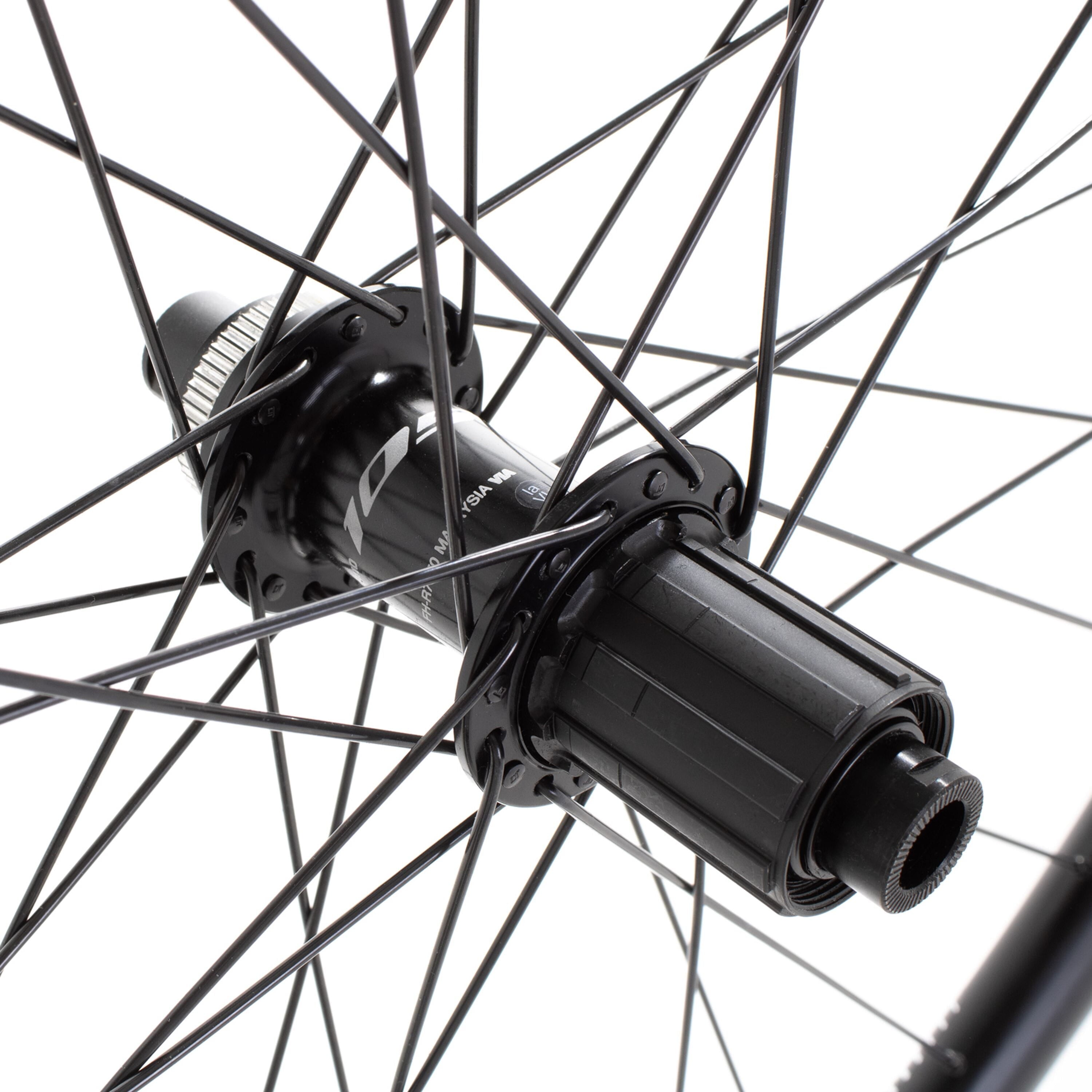 M-Part Gravel Rear Wheel Shimano 105 Hub on DT Swiss G540 Rim Black / 142 x 12mm