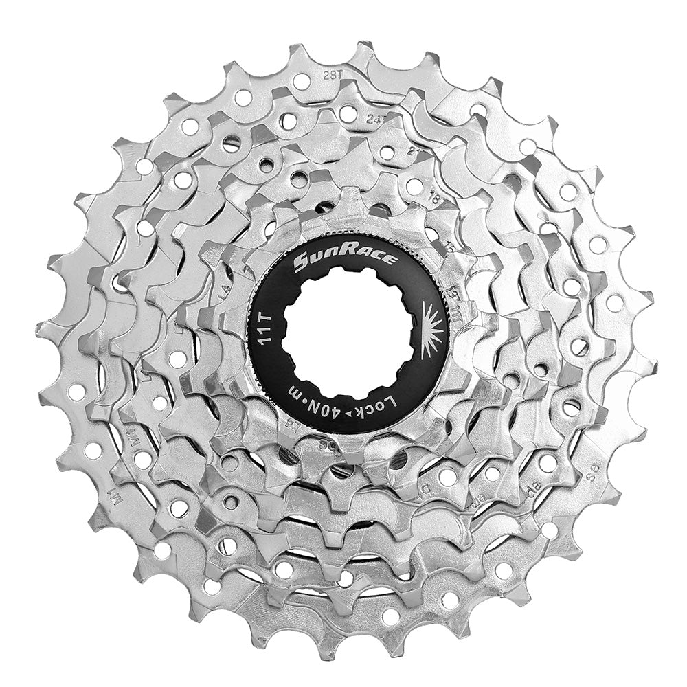 M63 7-Speed Index Cassette Silver / 11-28T