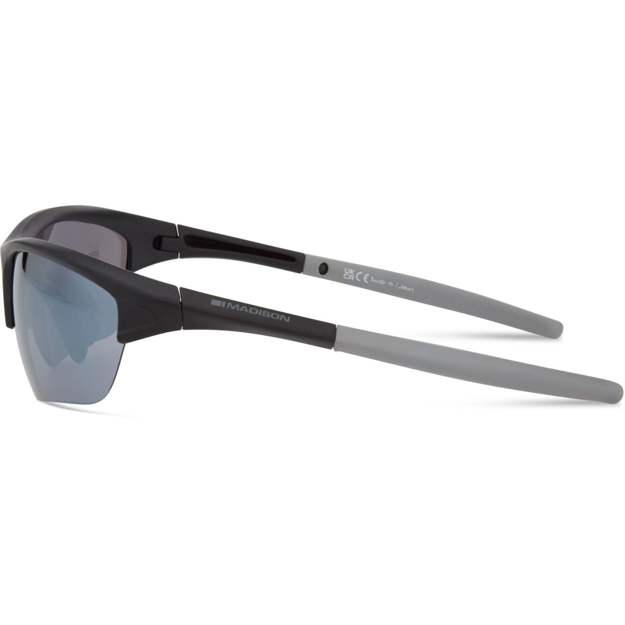 Madison Mission II Sunglasses - matt black / silver mirror Matt Black / One size / Silver Mirror