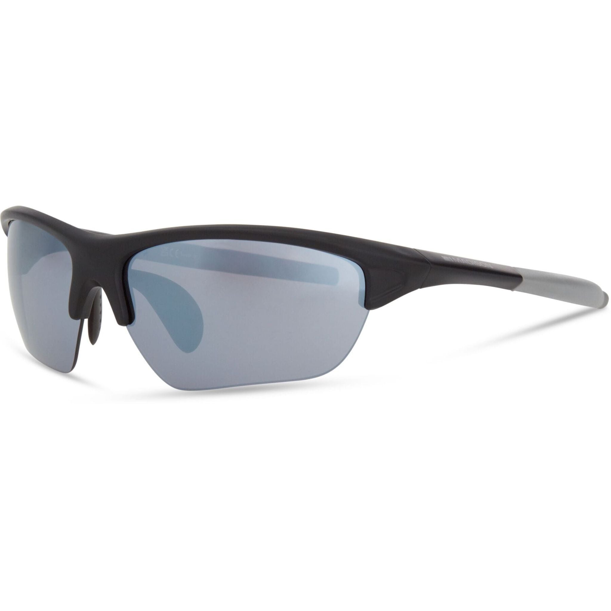 Madison Mission II Sunglasses - matt black / silver mirror Matt Black / One size / Silver Mirror