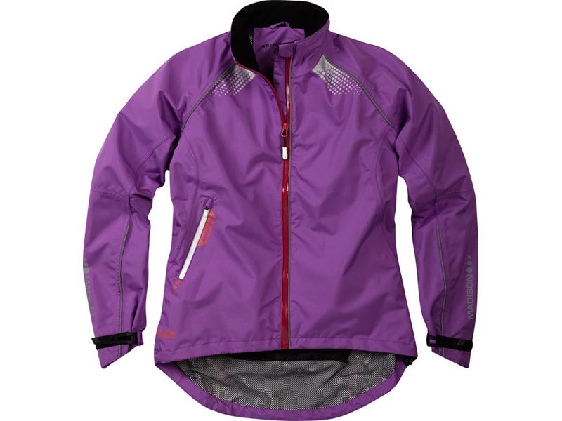 Madison Prima Women's Water Resistant Jacket Dewberry / Size 8