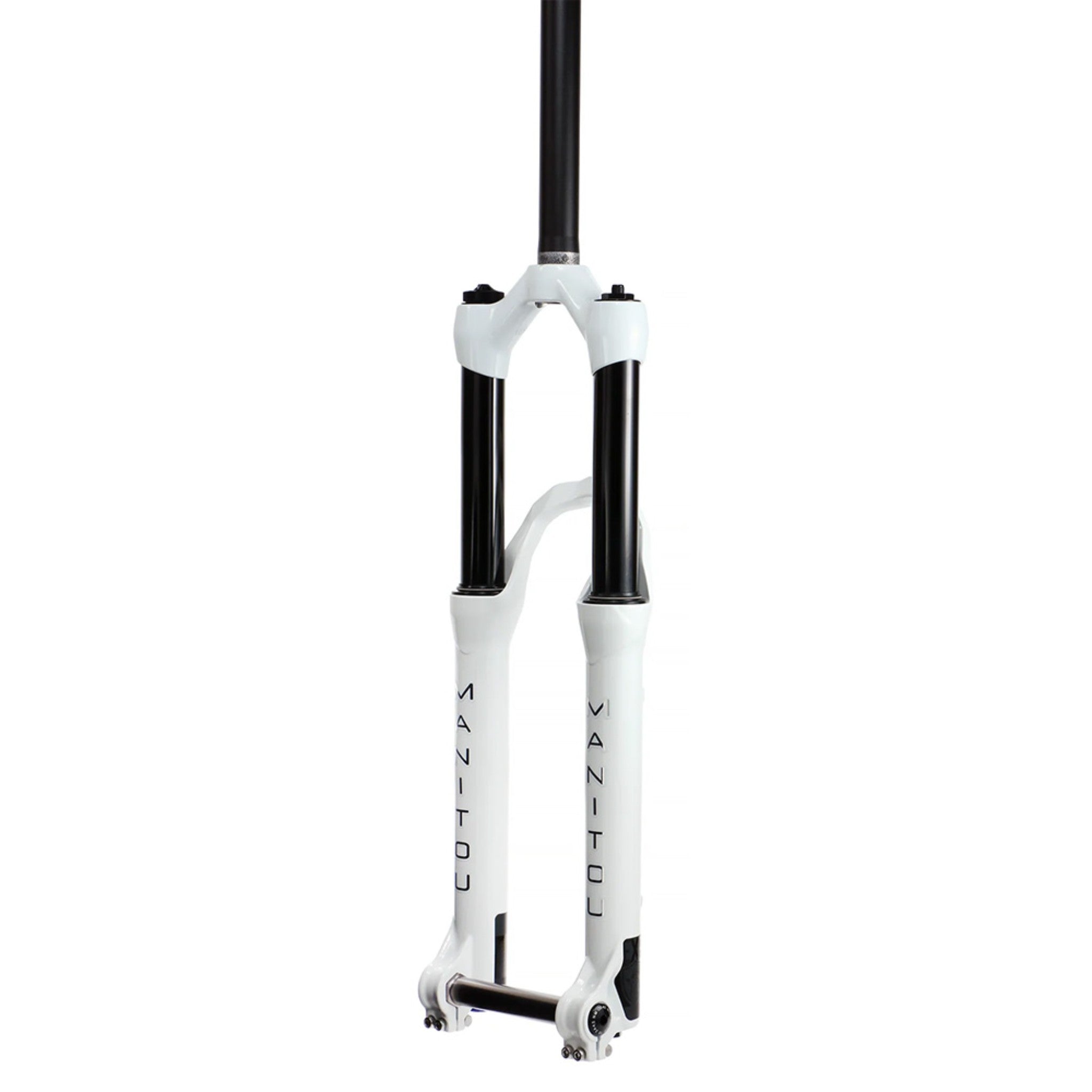 Manitou Circus Expert DJ Fork White / 26 x 100mm (1 1/8 Steerer) / 20 x 110mm Non Boost