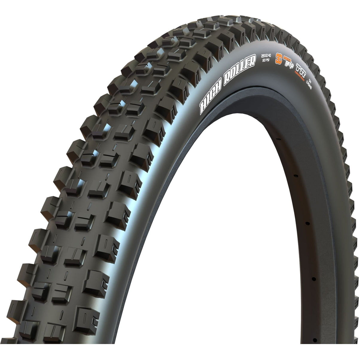 Maxxis High Roller III Tyre Black / 29 x 2.4 / 3C MaxxGrip DD