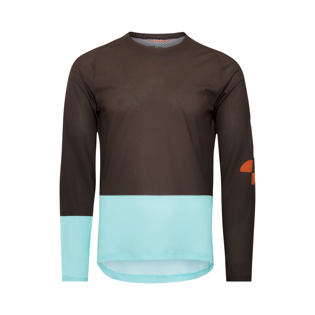 Men's Motion Air L/S Jersey Bronzite Brown/Lazurite Blue / XS