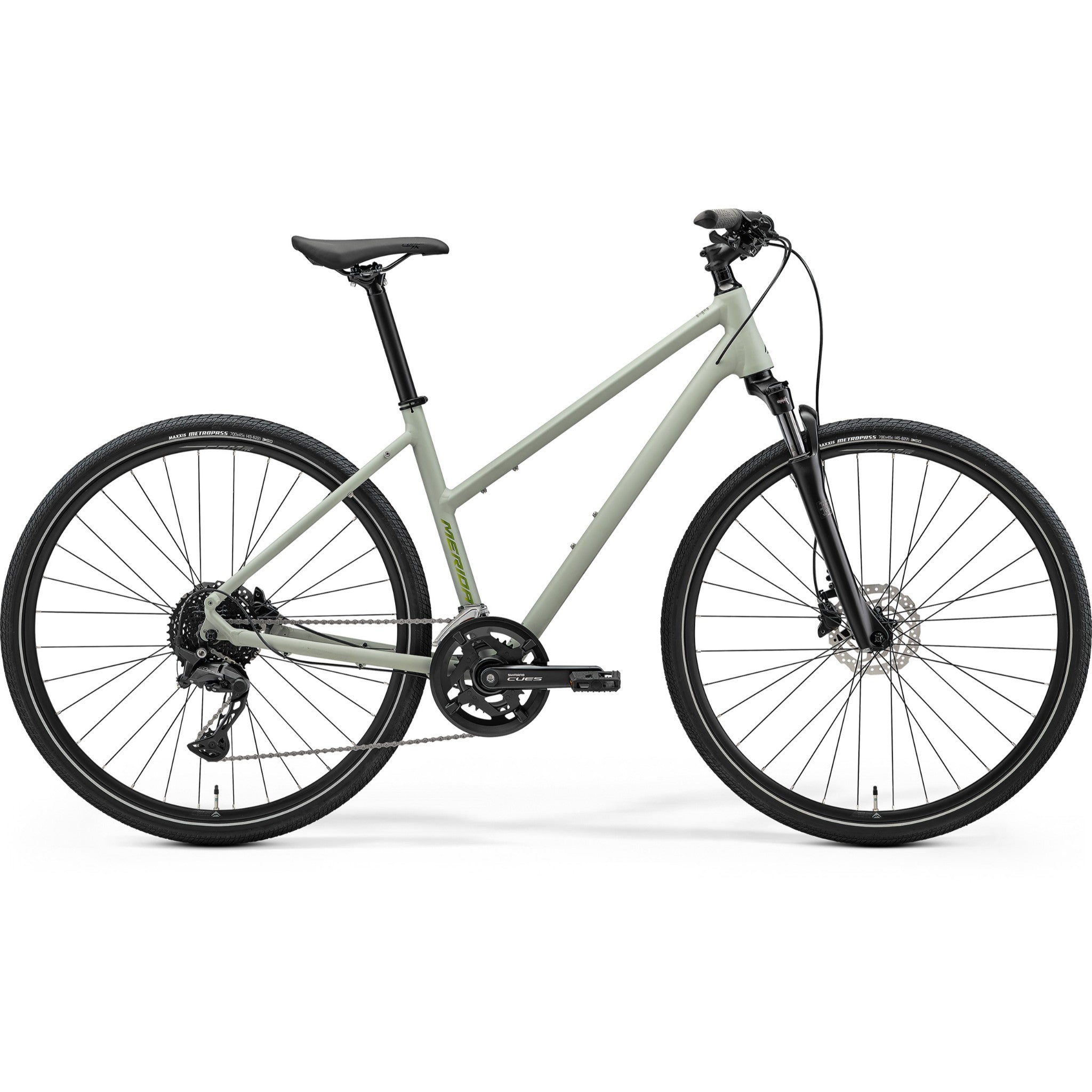 Merida Crossway 300 Womens 2026 Matt Early Moss Grey / XS