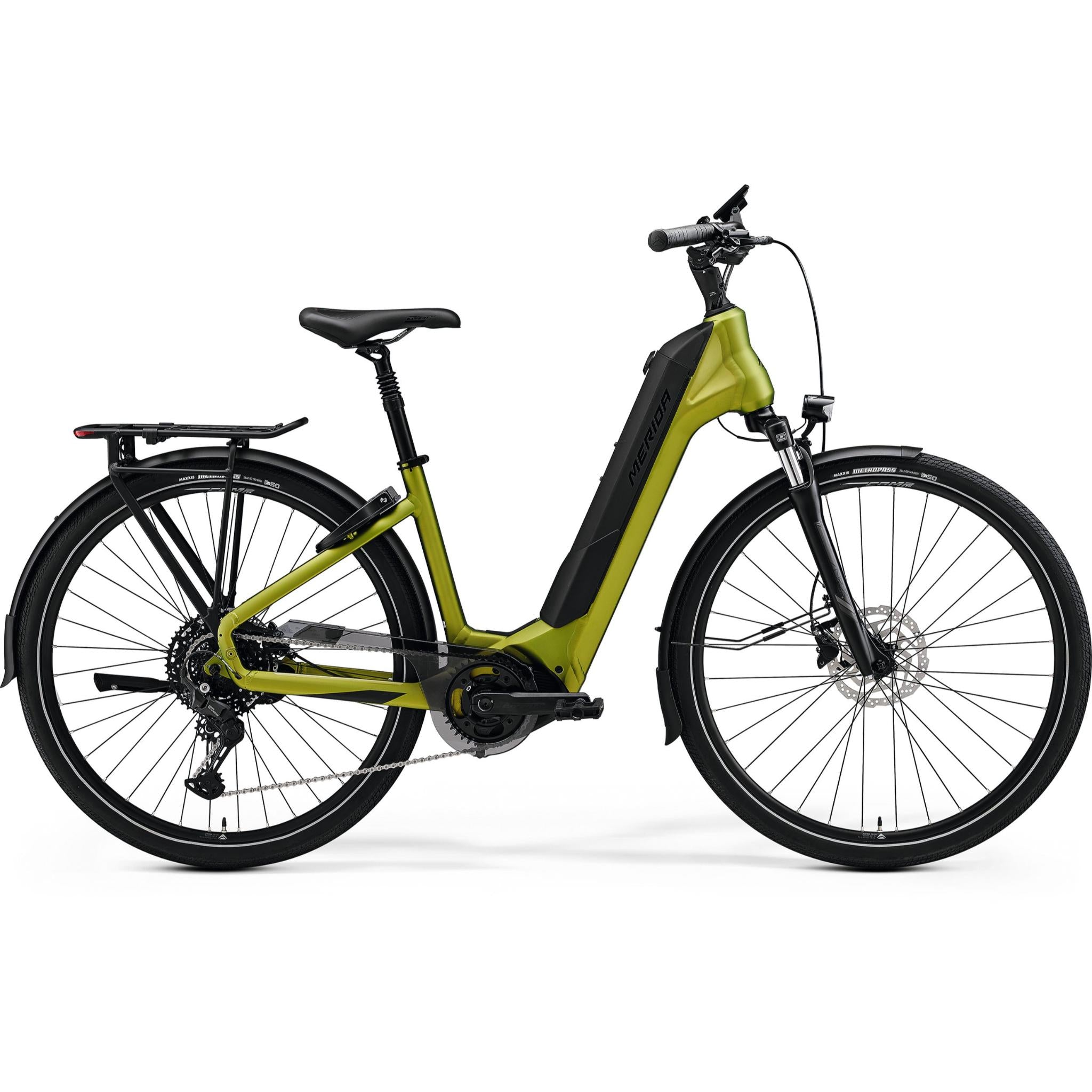 Merida eSpresso City 575 EQ 2024 Green/Black / (XS) 38cm