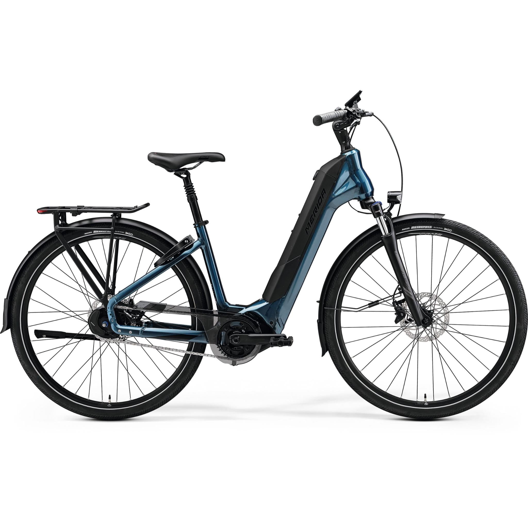 Merida eSpresso City 775 EQ 2024 Teal/Black / (XS) 38cm