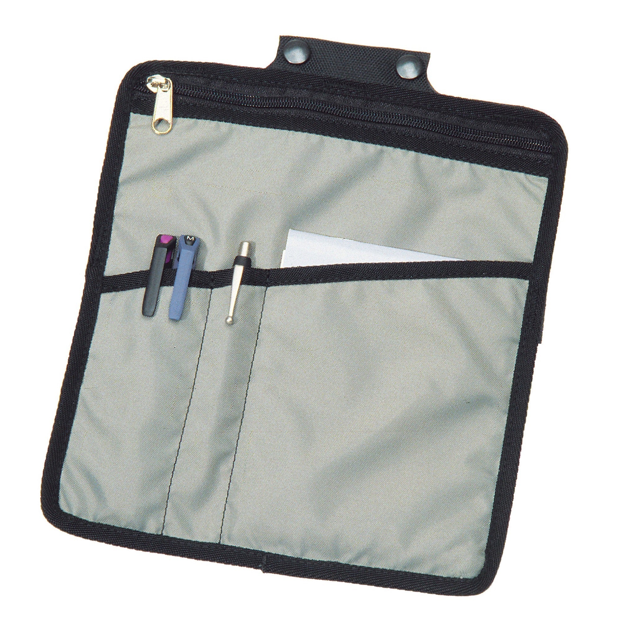 Messenger Bag Waist Strap Pocket Grey