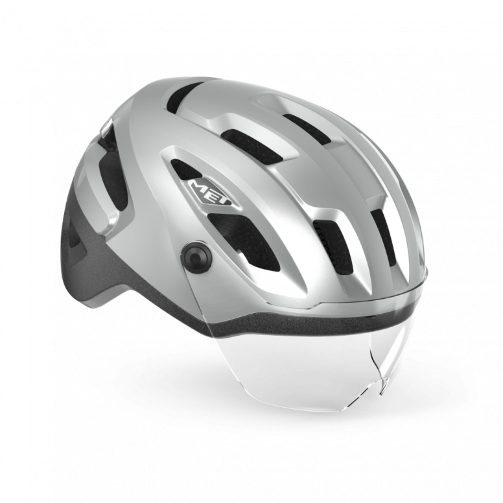 MET Intercity MIPS Helmet Silver / 52-56cm (Small)