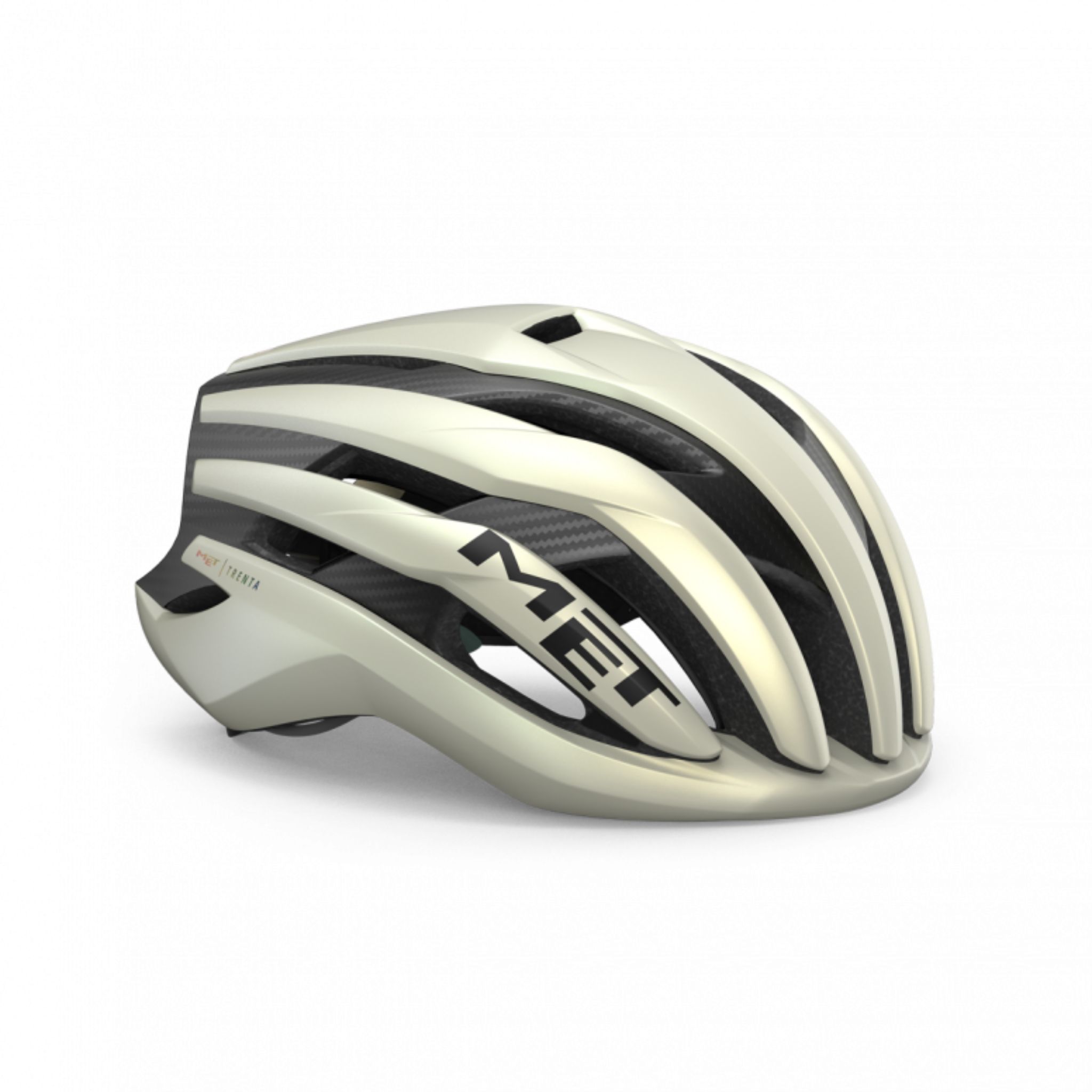 MET Trenta 3K Carbon MIPS Helmet Cream / 52-56cm (Small)