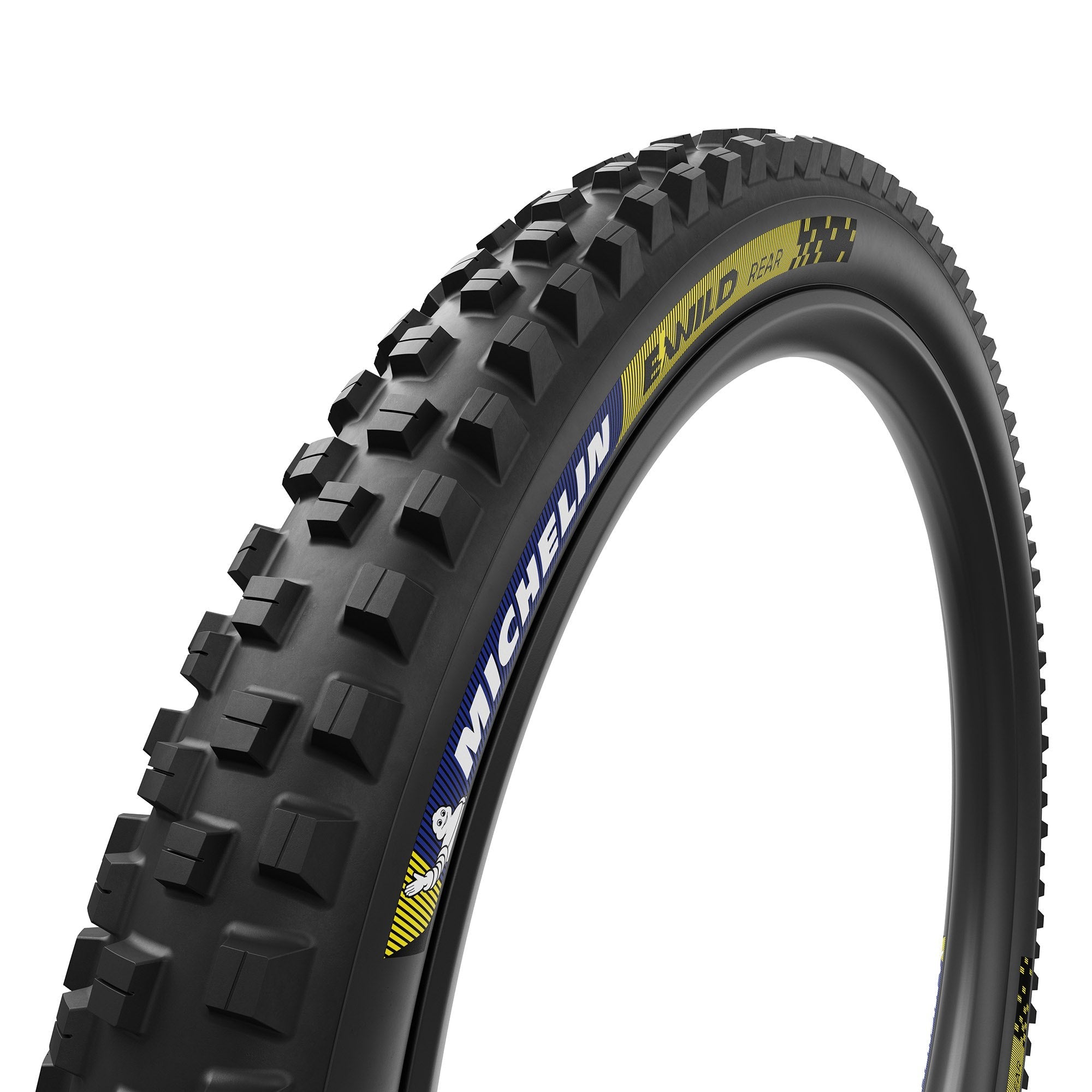 Michelin E-Wild Rear Racing Line Tyre Yellow/Blue / 29 x 2.60