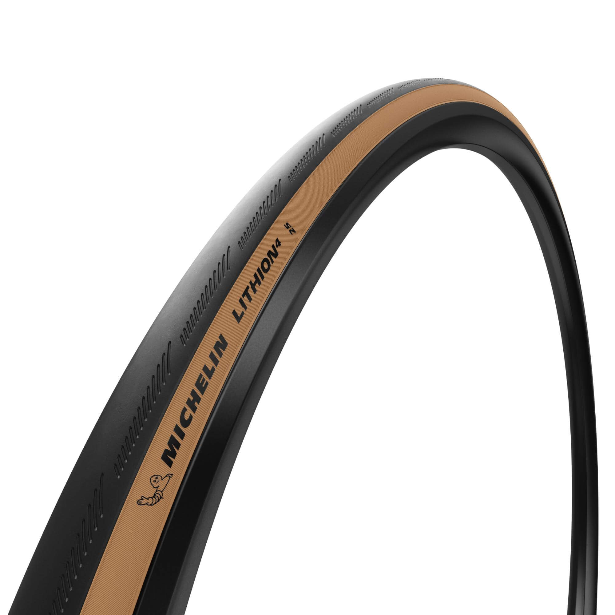 Michelin Lithion 4 Road Tyre Tanwall / 700 x 23c
