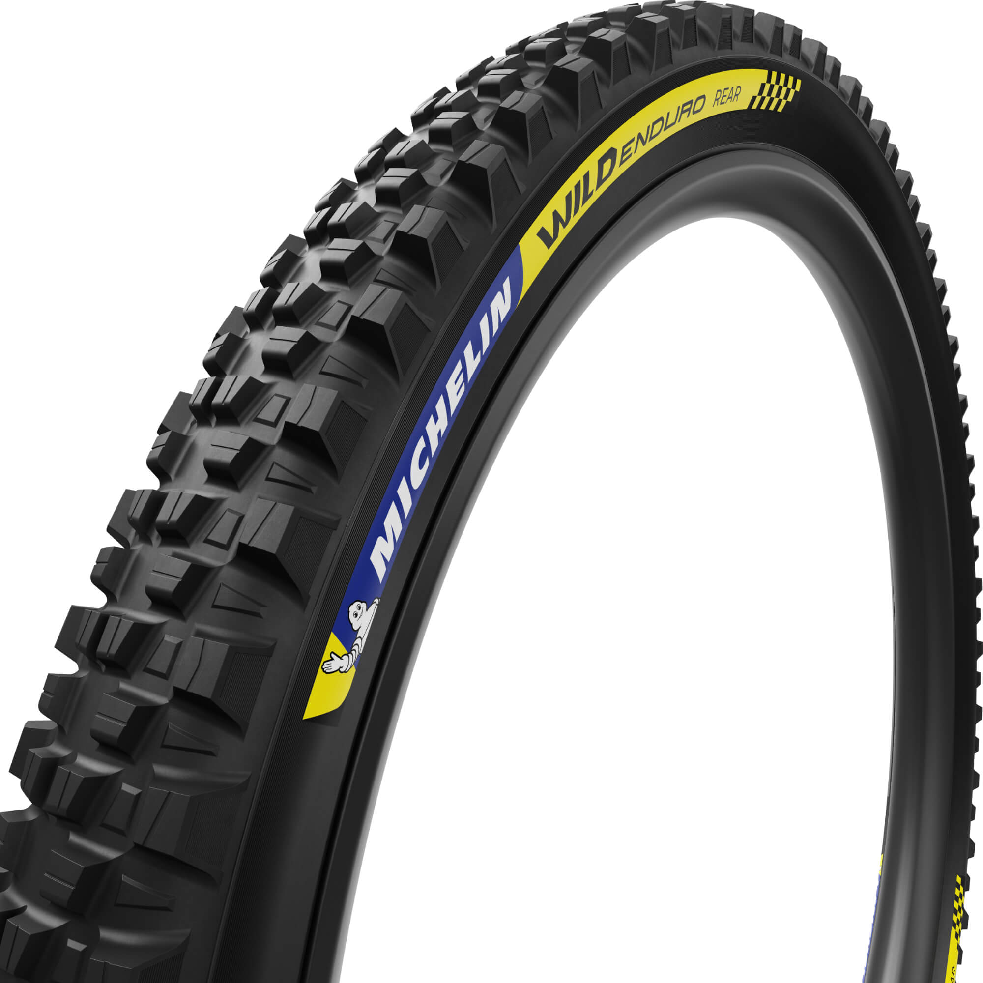 Michelin Wild Enduro Rear Racing Line Tyre Blue/Yellow / 29 x 2.4