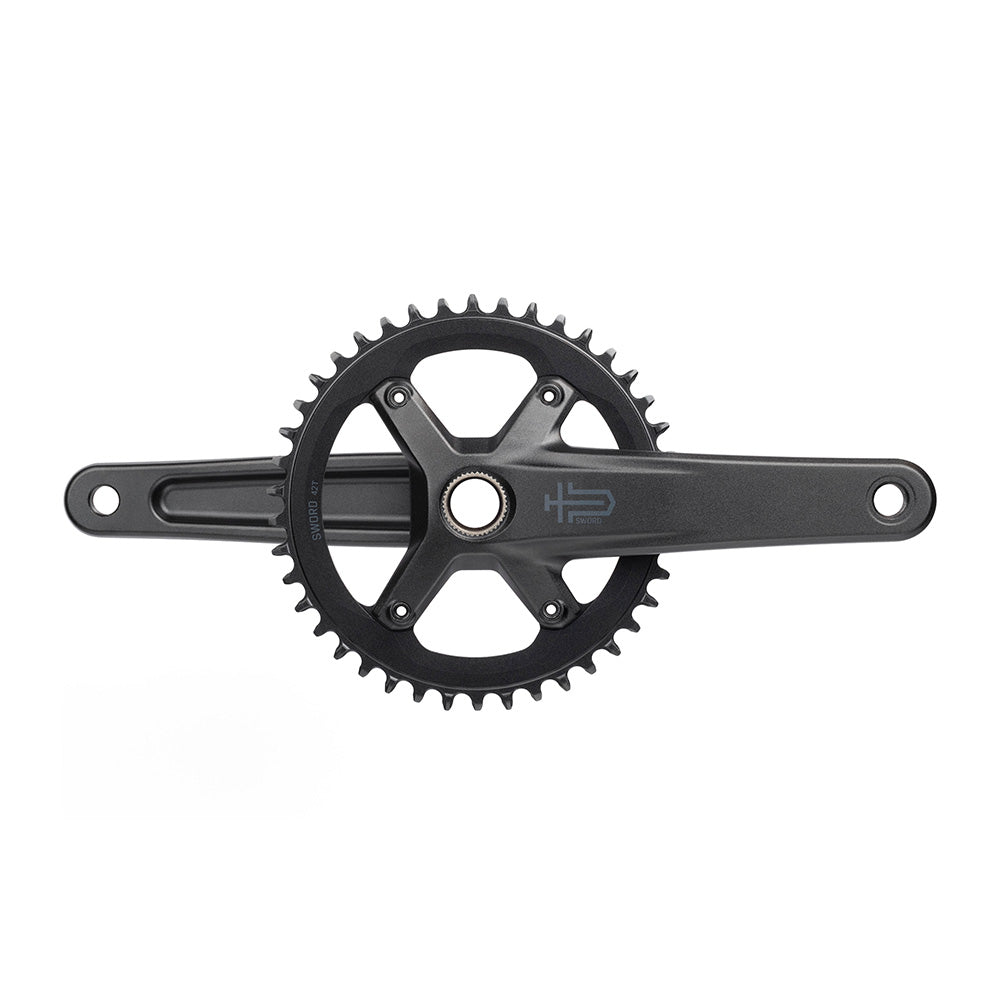 MicroSHIFT Sword 1x Crankset Black / 165mm / 42T