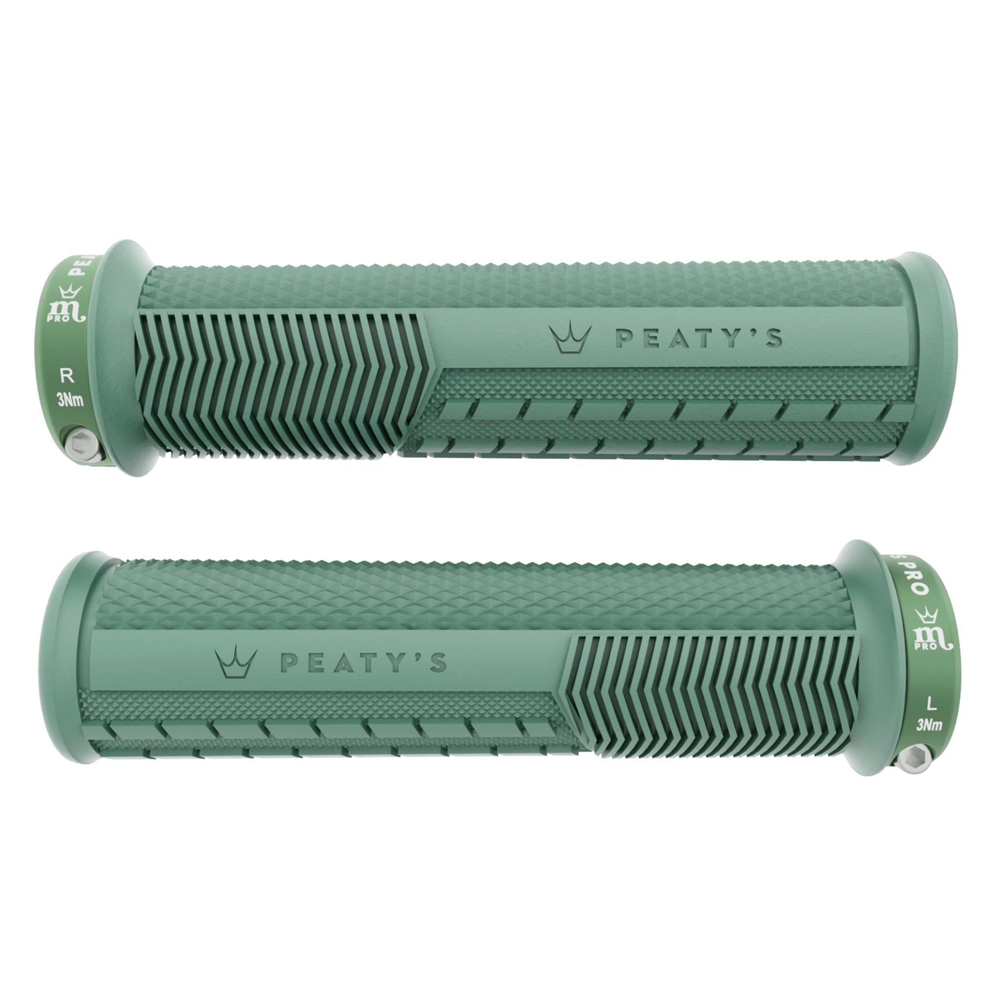 Monarch Pro Knurl Grips Mint / Thick