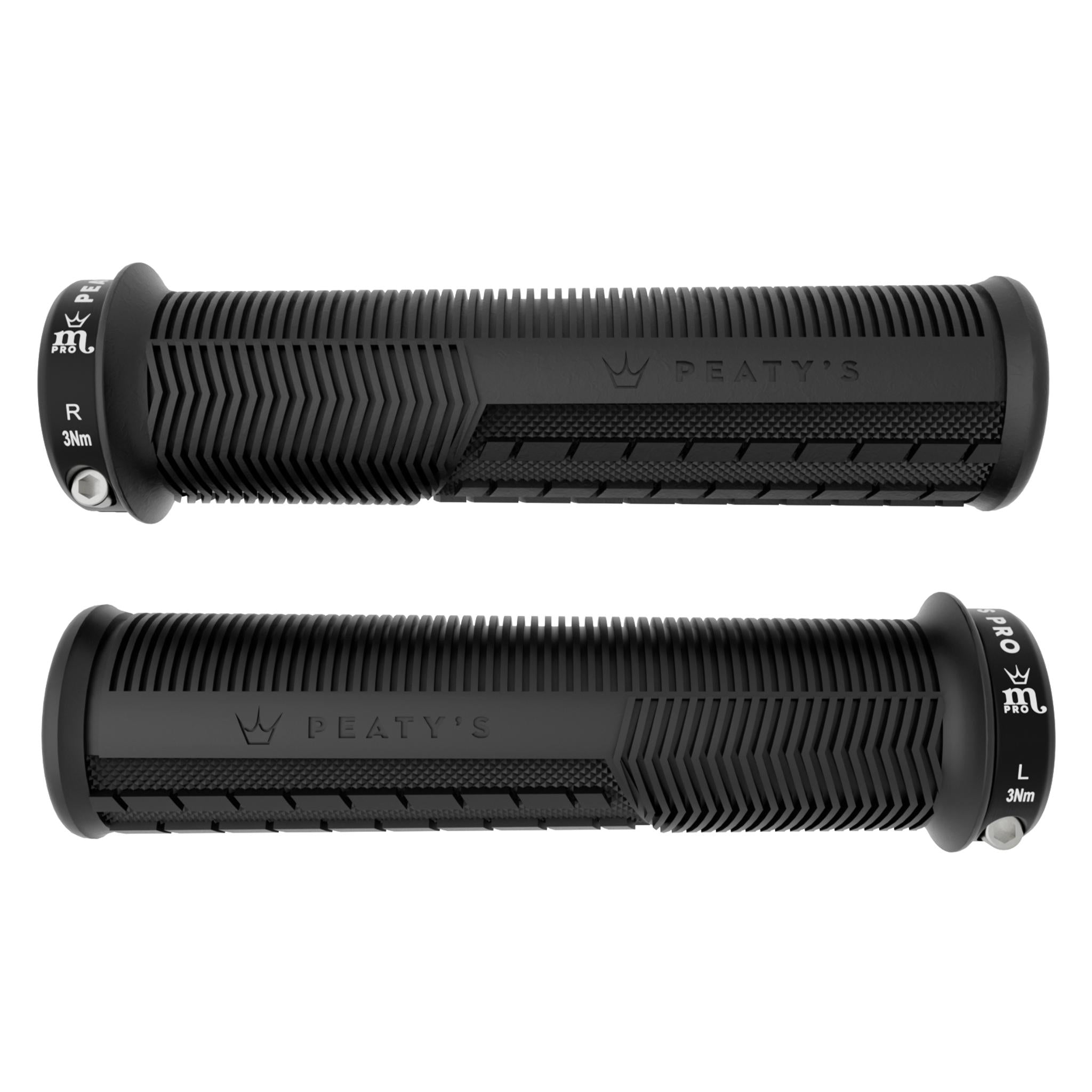 Monarch Pro Mushroom Grips Black / Thick