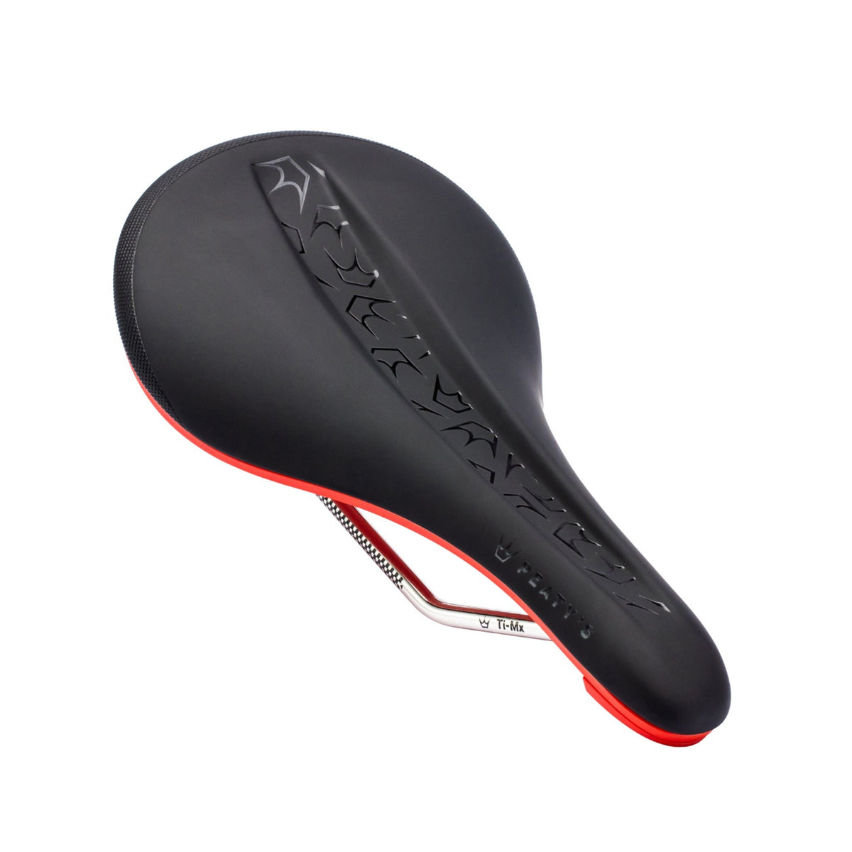 Monarch Saddle - Ti-MX Rail Red / One Size