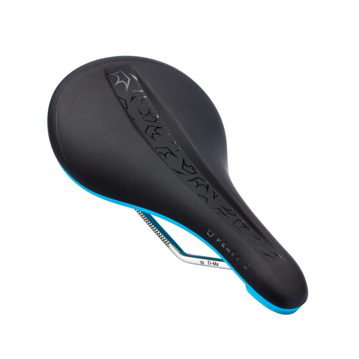 Monarch Saddle - Ti-MX Rail Turquoise Blue / One Size