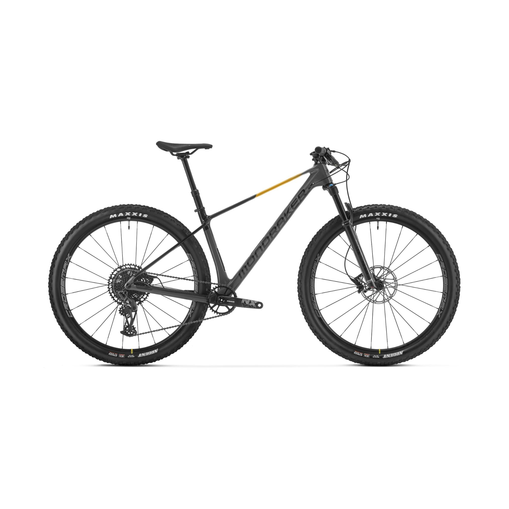 Mondraker Chrono Carbon DC R 2024 Nimbus Grey / Black / Yellow  / S