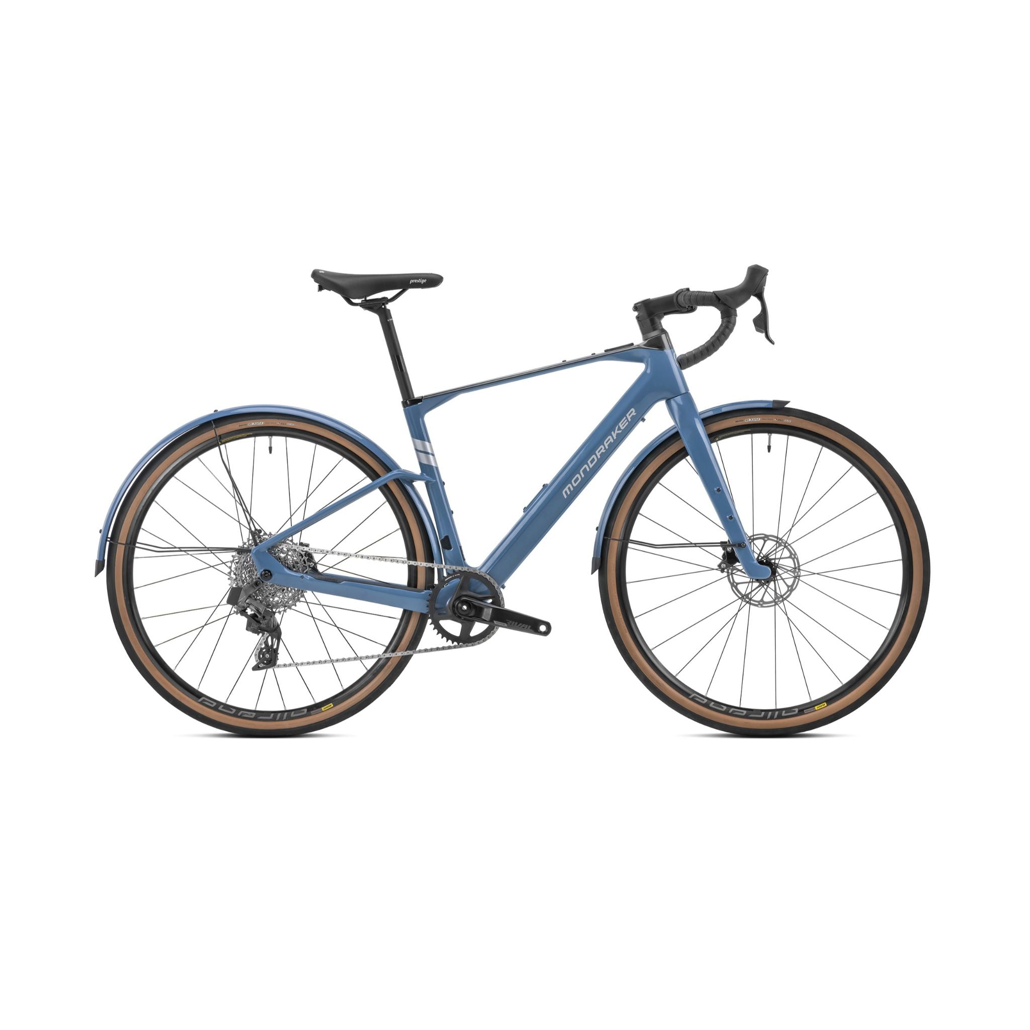 Mondraker Dusty SX RR 2024 Denim Blue / Carbon / Racing Silver  / S