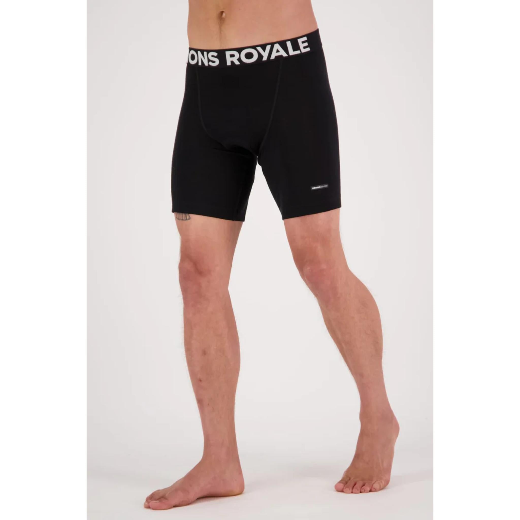 Mons Royale Low Pro Merino Aircon Bike Short Liner - Black