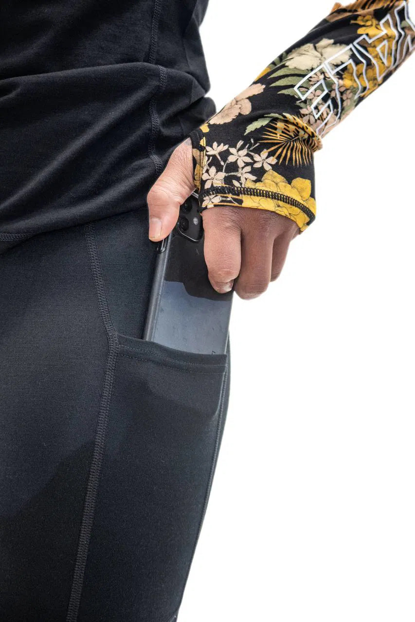 Mons Royale Merino Active Women's Leggings Black / XL