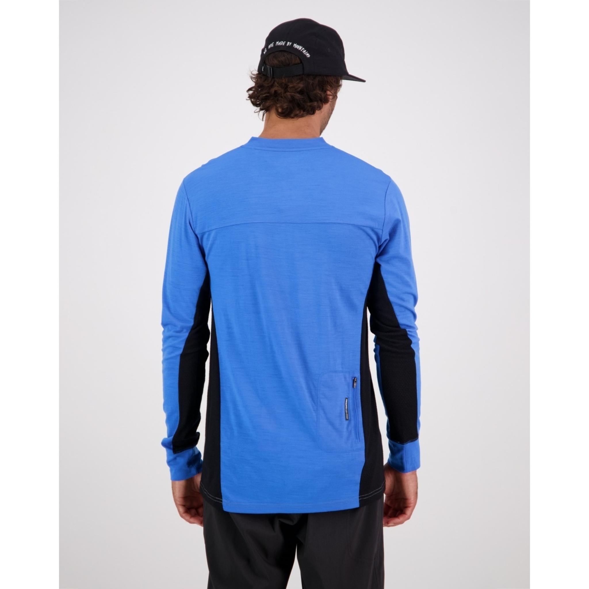 Mons Royale Redwood Enduro VLS Jersey - Blue Gravel