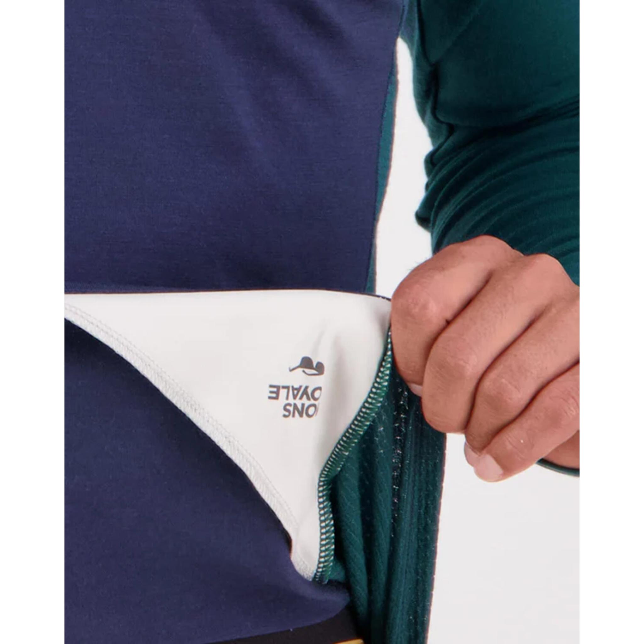 Mons Royale Redwood Enduro VLS Jersey - Evergreen / Midnight