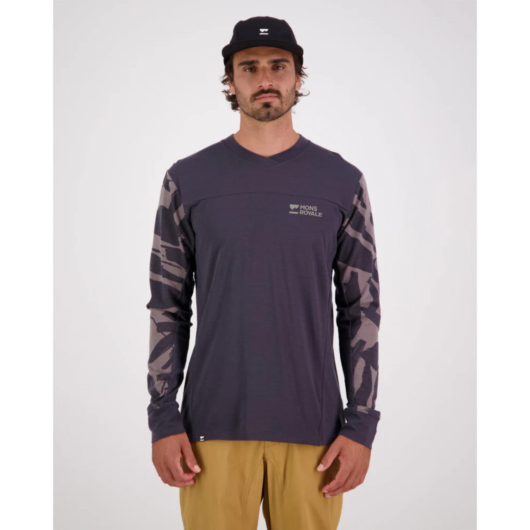 Mons Royale Redwood Enduro VLS Jersey - Shale / Fragments