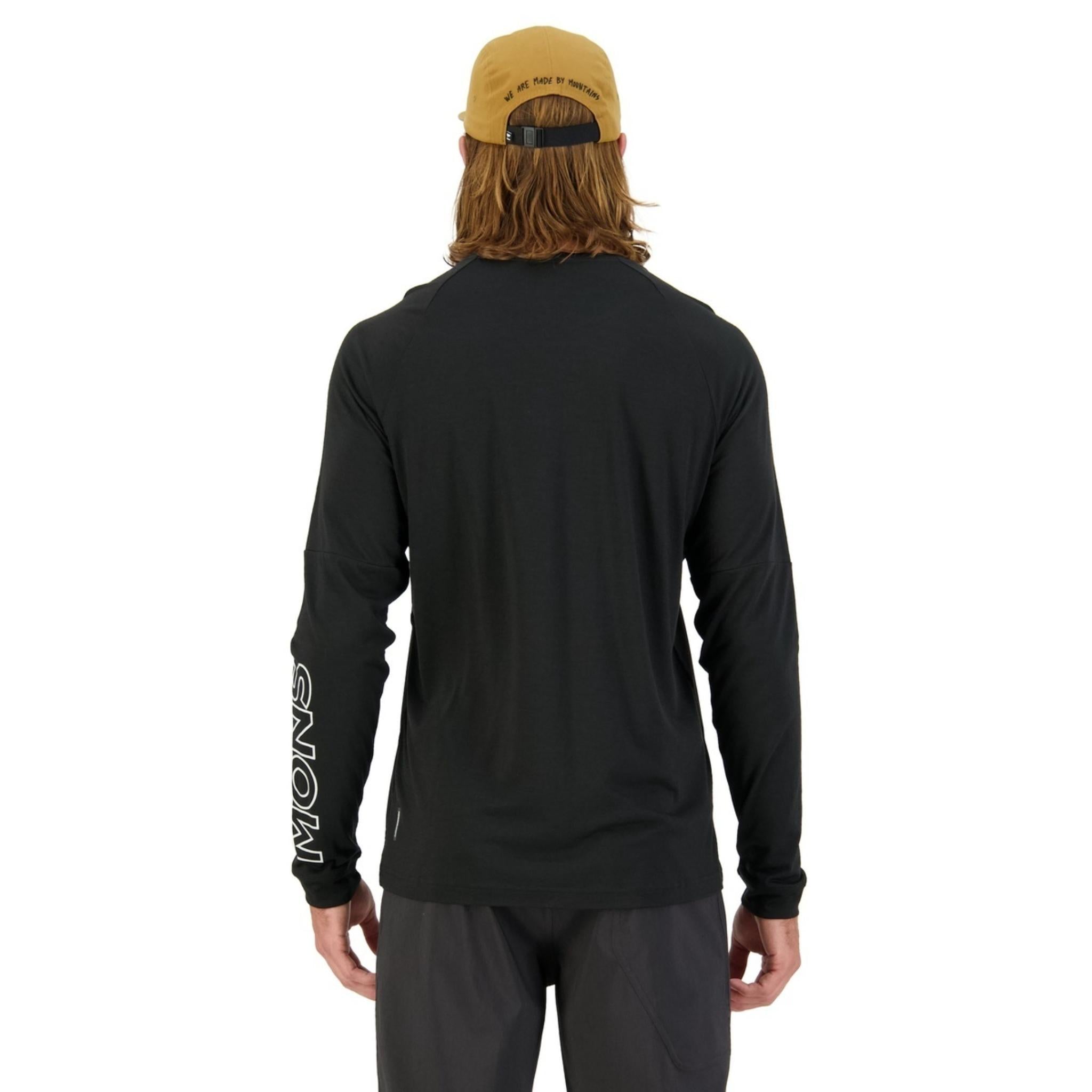 Mons Royale Tarn Merino Shift Wind Jersey - Black